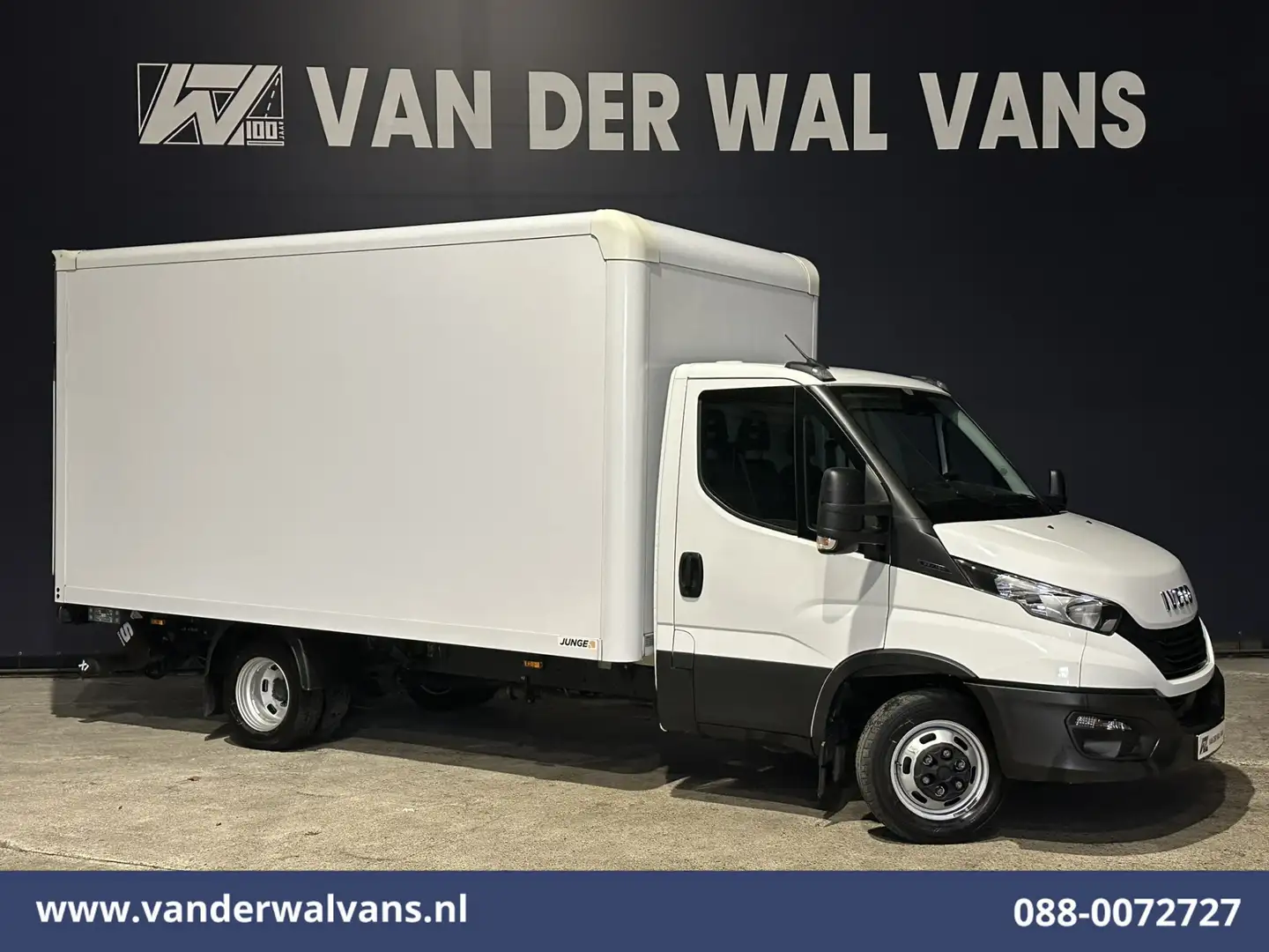 Iveco Daily 35C16H 157pk Bakwagen Dubbel Lucht Laadklep Euro6 Blanc - 1