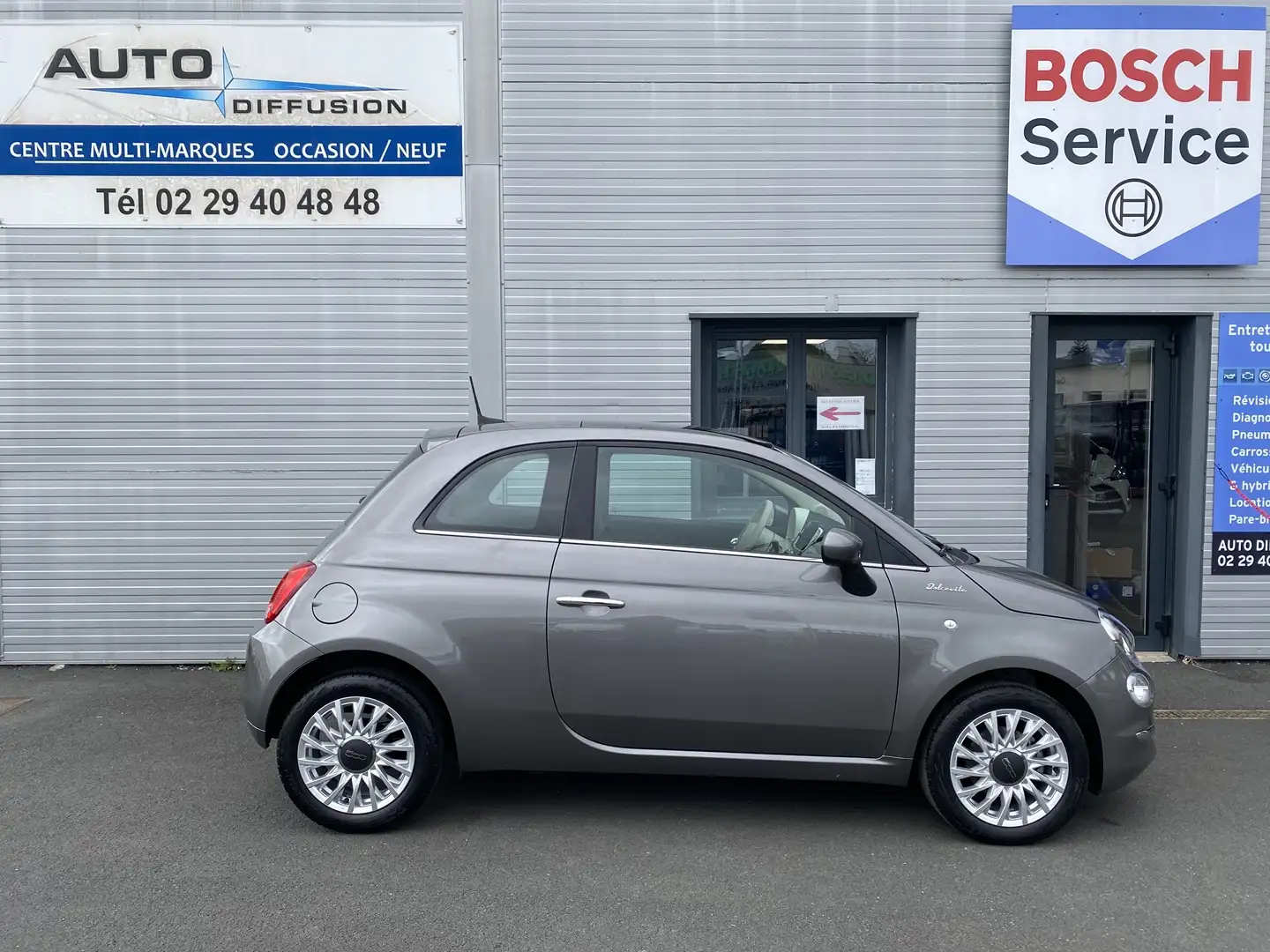 Fiat 500 1.0 70CV BSG S\u0026S DOLCEVITA HYBRID Gris - 1