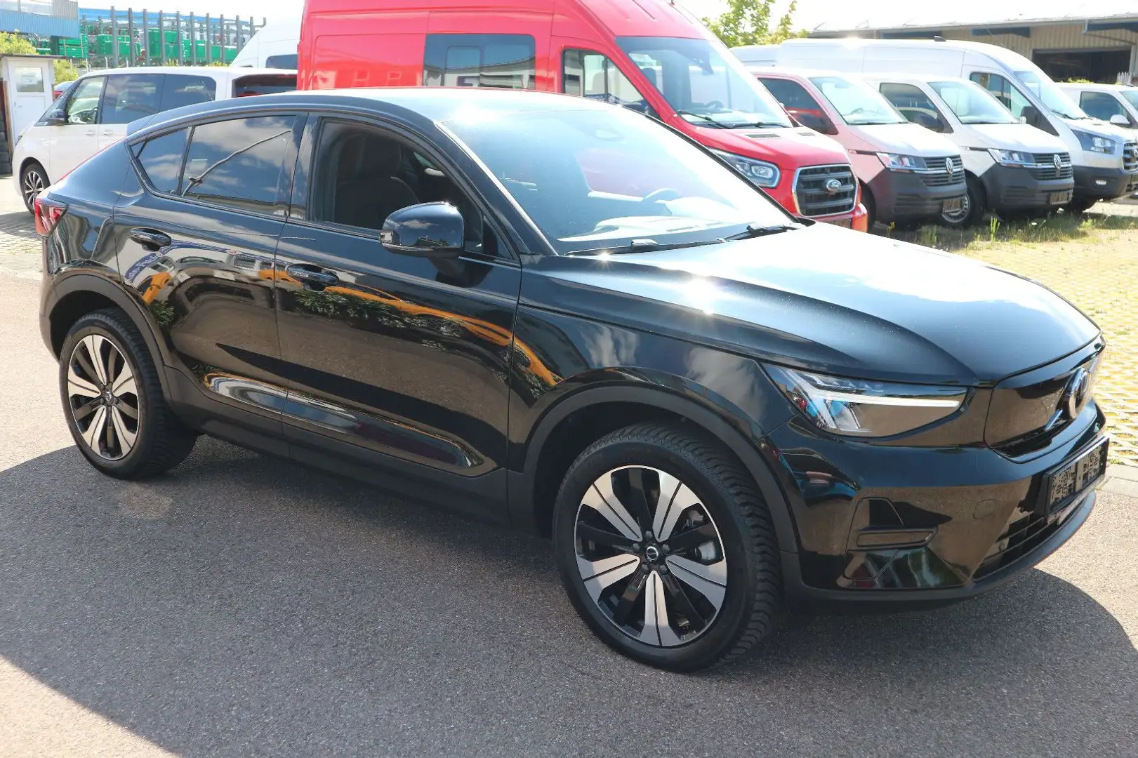 Volvo C40 Elektrofahrzeug Leder Anhängerkupplung 79kWh Negro - 2