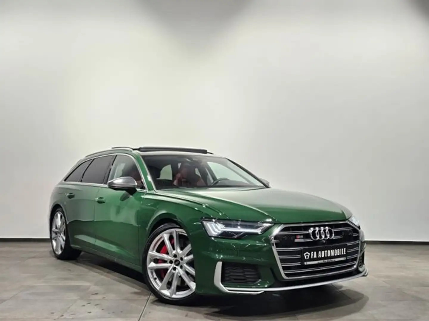 Audi S6 Excl Edition Pano HdMatrix Hud B&O 360" 21Zol Зелений - 2