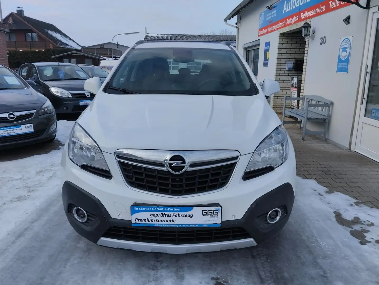Opel Mokka Edition ecoFlex 4x4 TÜV-AU 12-2027 Weiß - 2