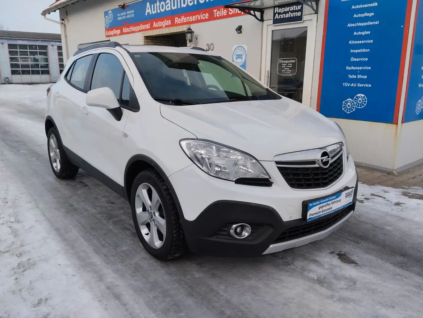 Opel Mokka Edition ecoFlex 4x4 TÜV-AU 12-2027 Weiß - 1