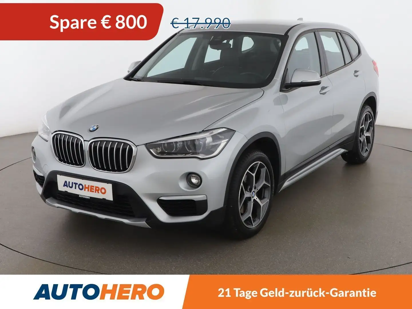 BMW X1 sDrive 18i xLine Aut. *LED*TEMPO*NAVI*CAM*SHZ*BT* Šedá - 1