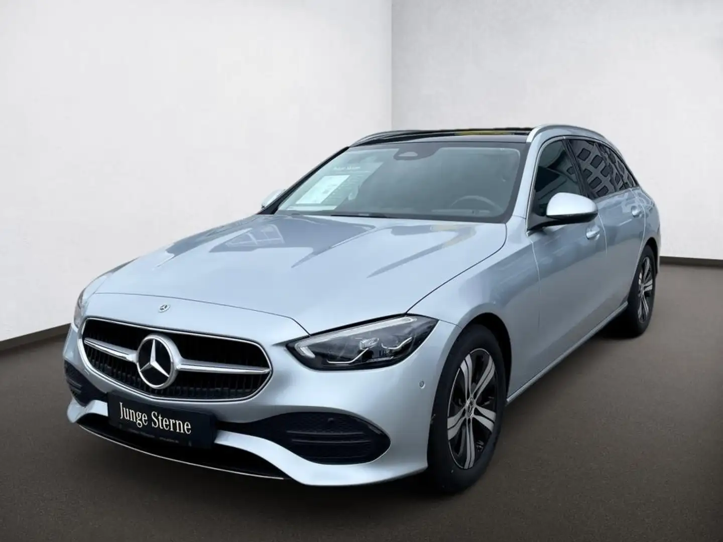 Mercedes-Benz C 200 T Avantgarde*Panorama*AHK*TWA*WinterP*Ambi Silber - 2