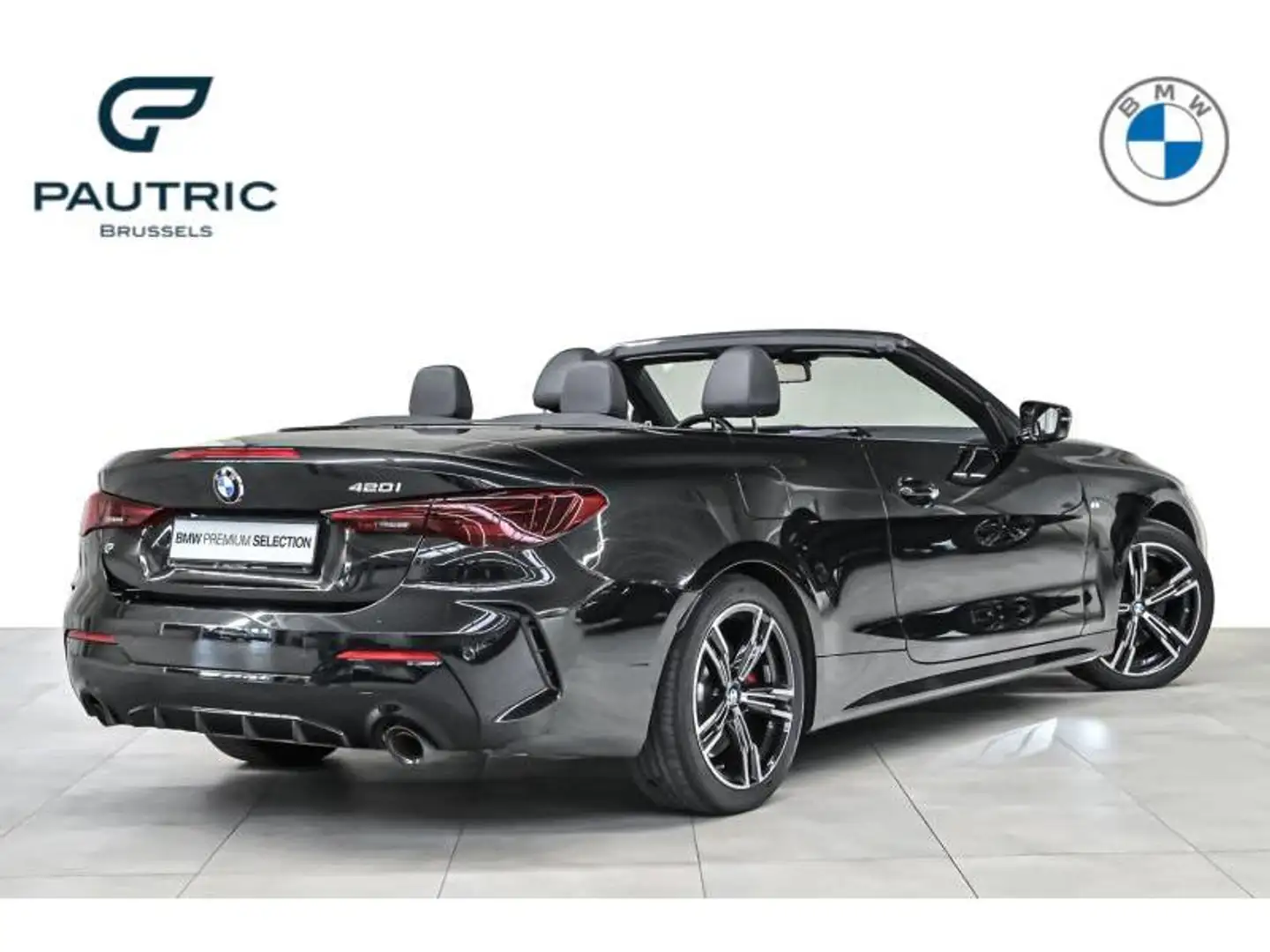 BMW 420 i Cabrio - 2ans/jaar garantie NEW PRICE € 75.658 Zwart - 2