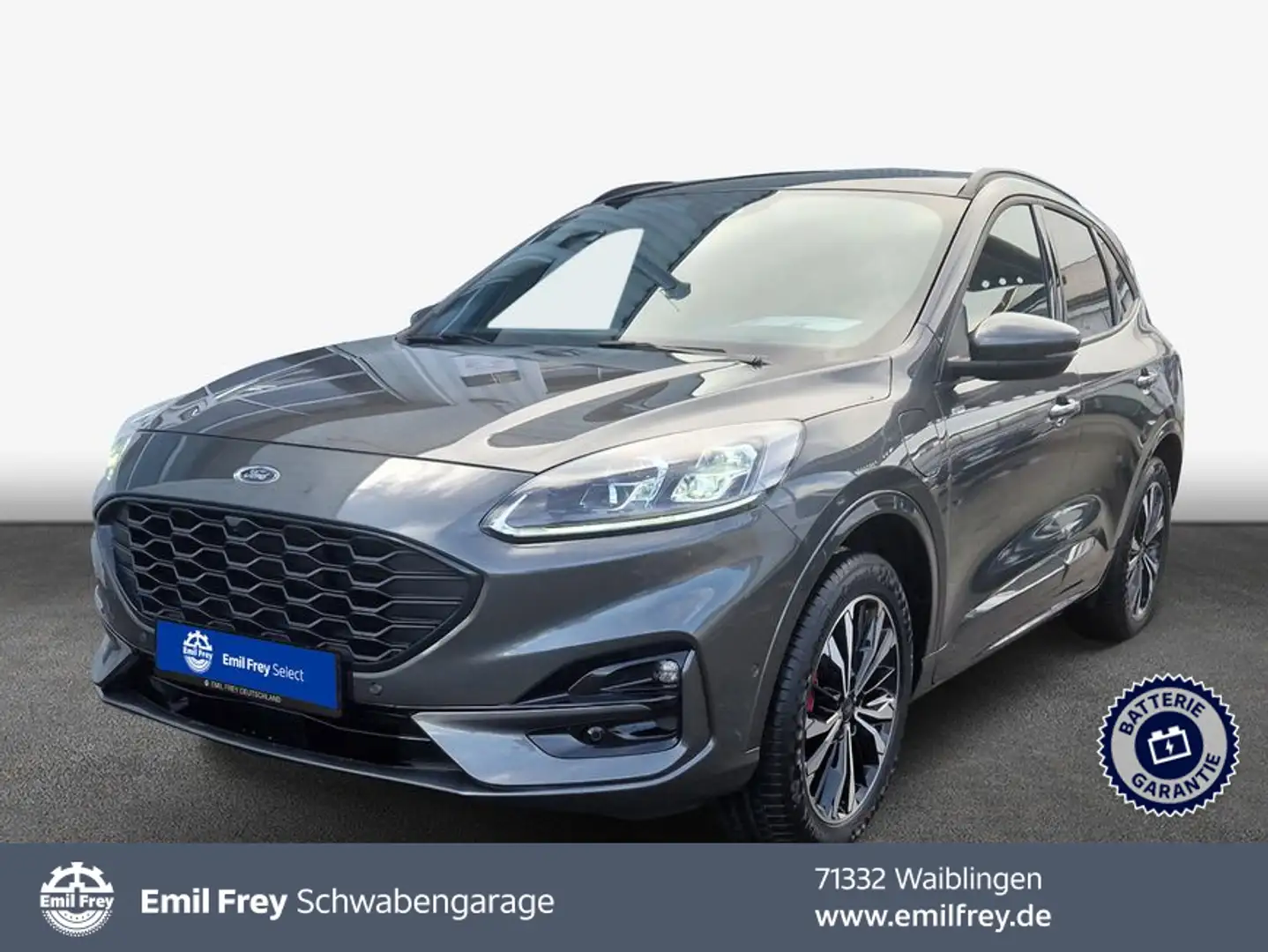 Ford Kuga 2.5 Duratec PHEV ST-LINE X *ACC/LED/Pano* Gris - 1
