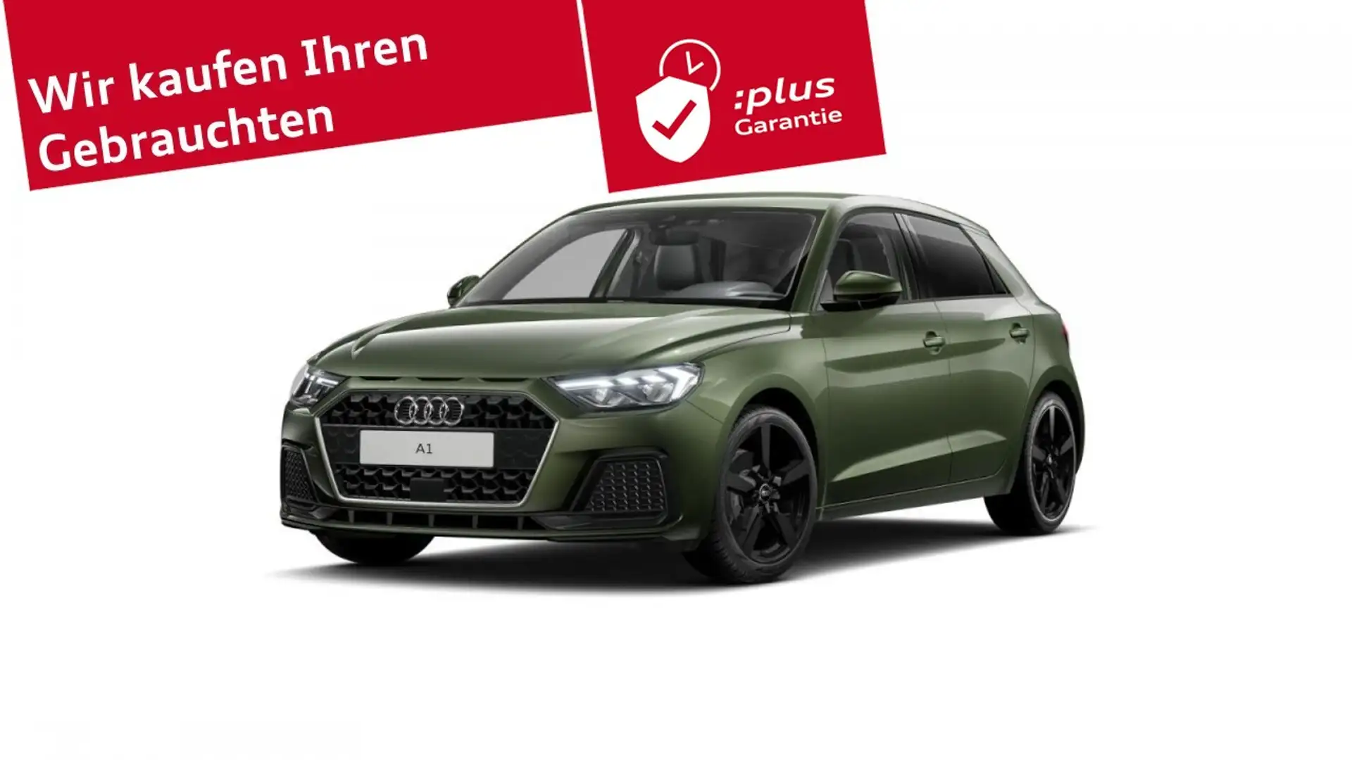 Audi A1 Sportback 30 TFSI Advanced Schaltgetriebe Klima Grün - 1
