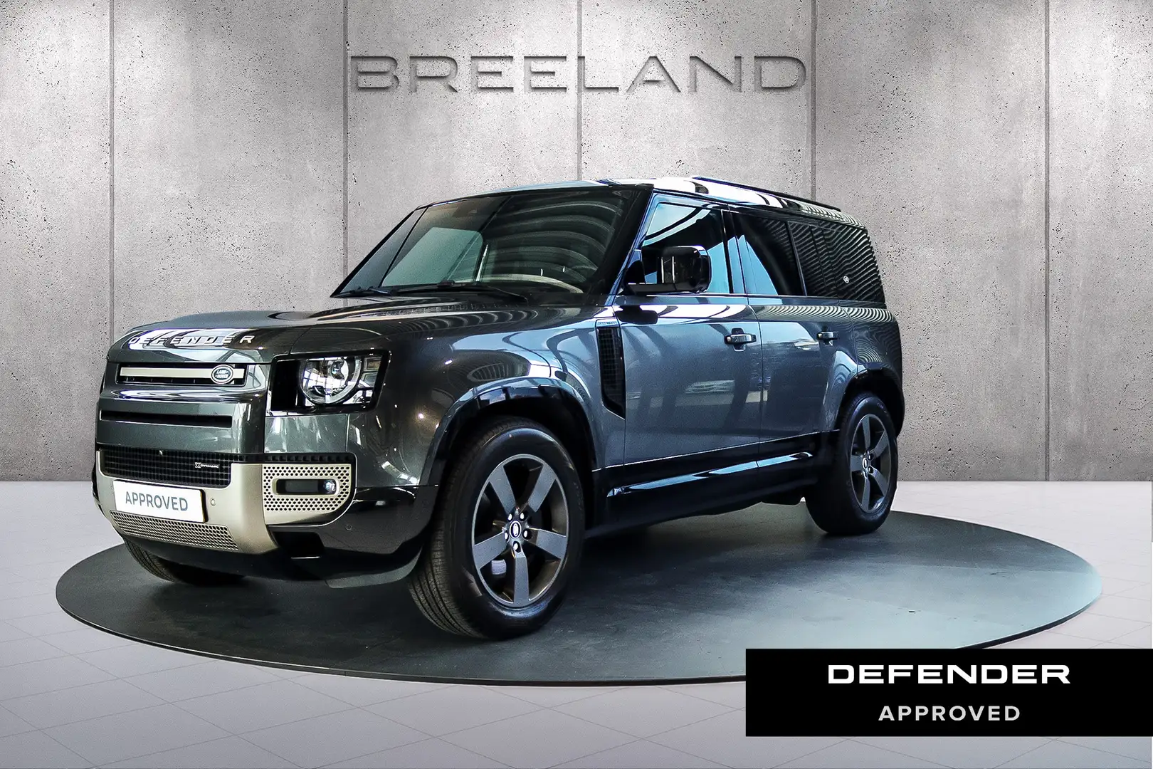 Land Rover Defender P400e 110 X-Dynamic HSE | 6-pers. | Trekhaak | Pan Grijs - 1