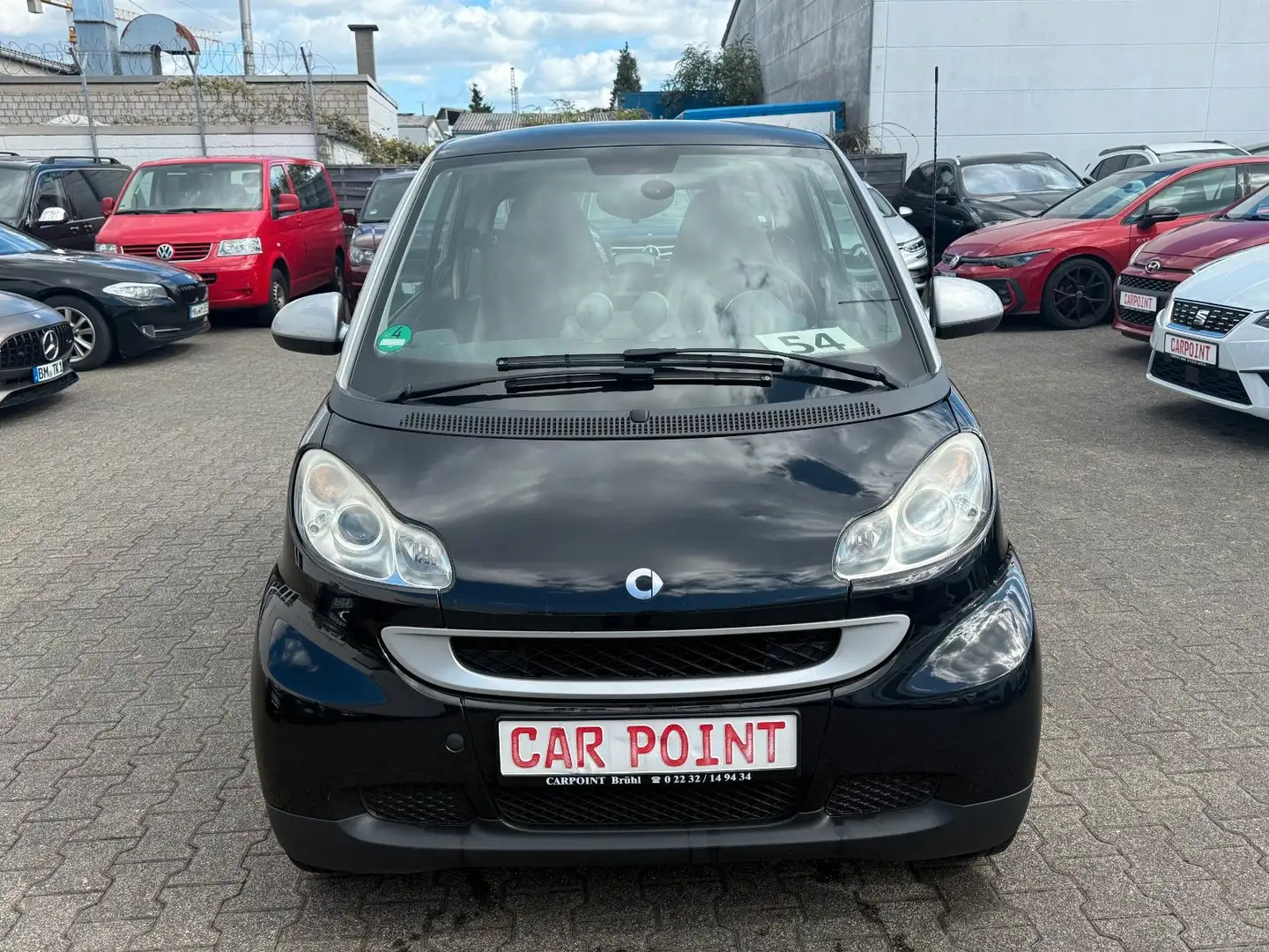 smart forTwo coupe  Passion KLIMA/LEDER/SHZ/PANO Zwart - 2