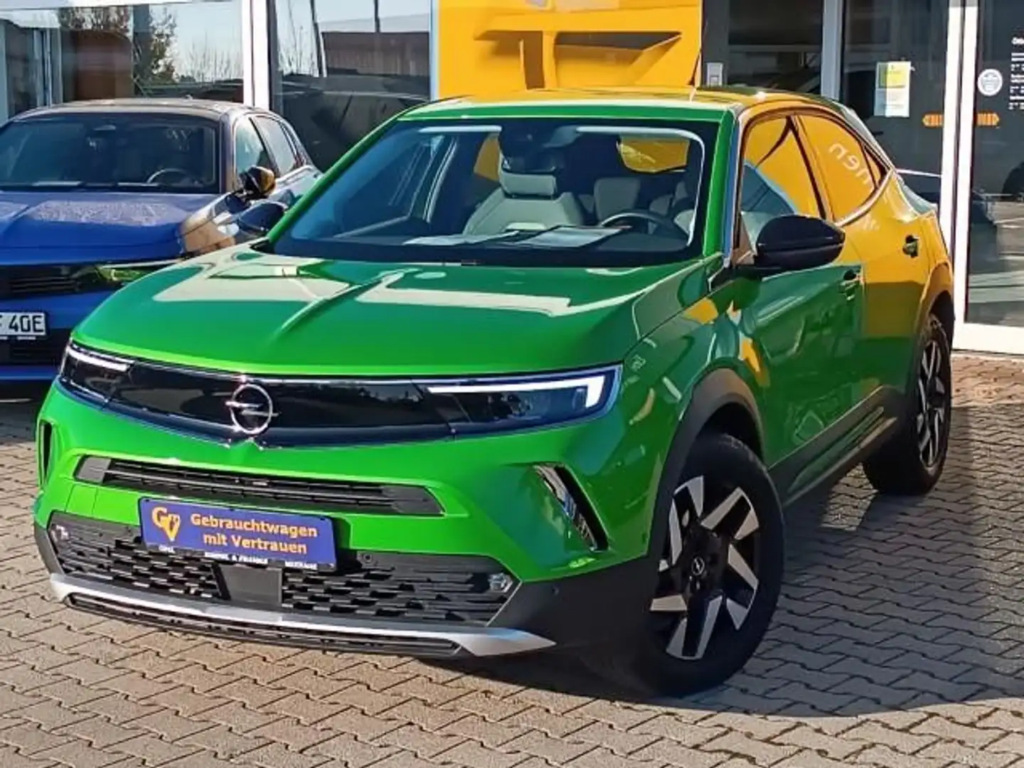 Opel Mokka Elegance +LED+Kamera+Sitzhzg+Multimedia/DA Grün - 1