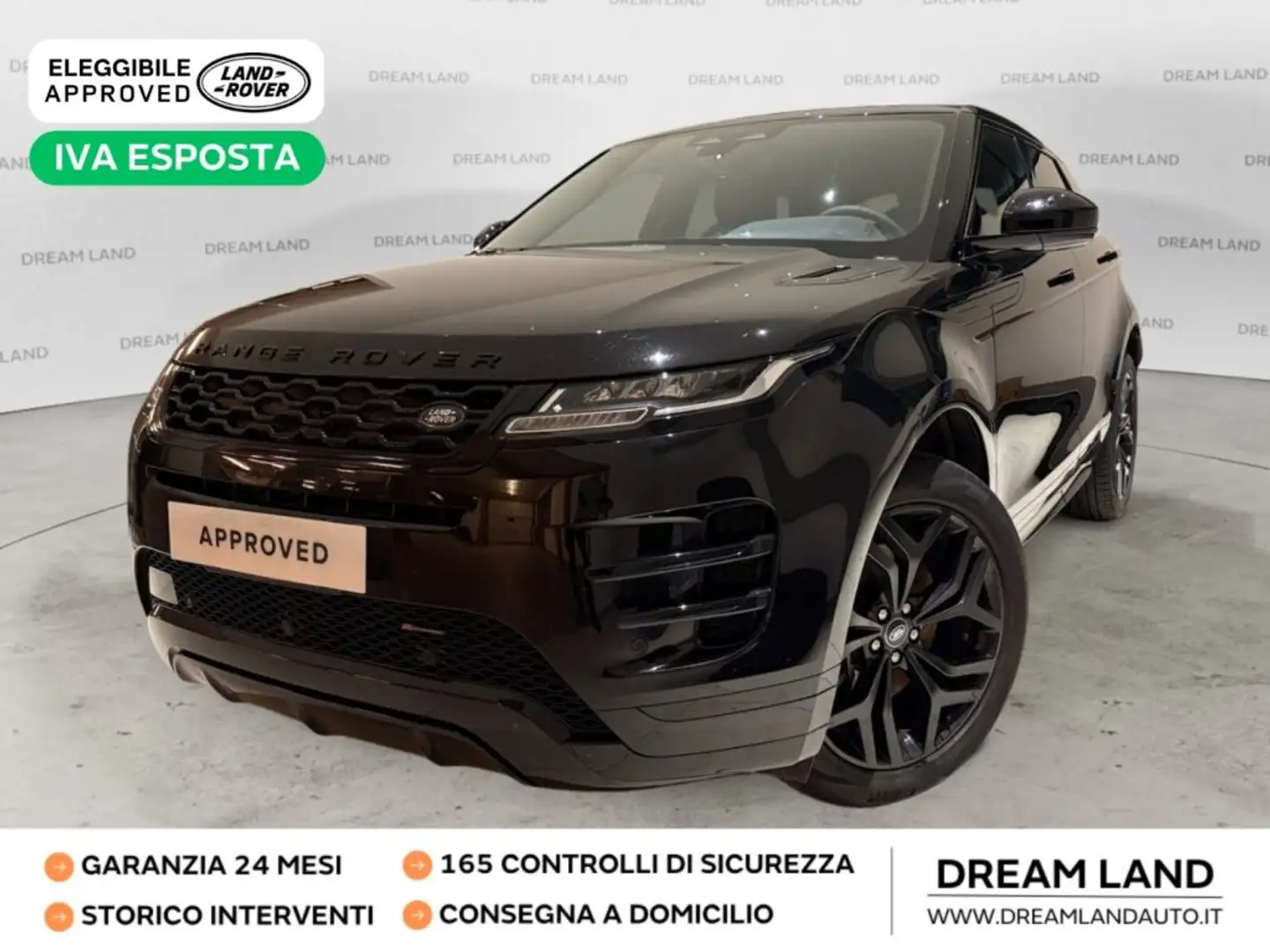 Land Rover Range Rover Evoque 2.0D I4 204 CV AWD Auto R-Dynamic S PARI AL NUOVO Noir - 1