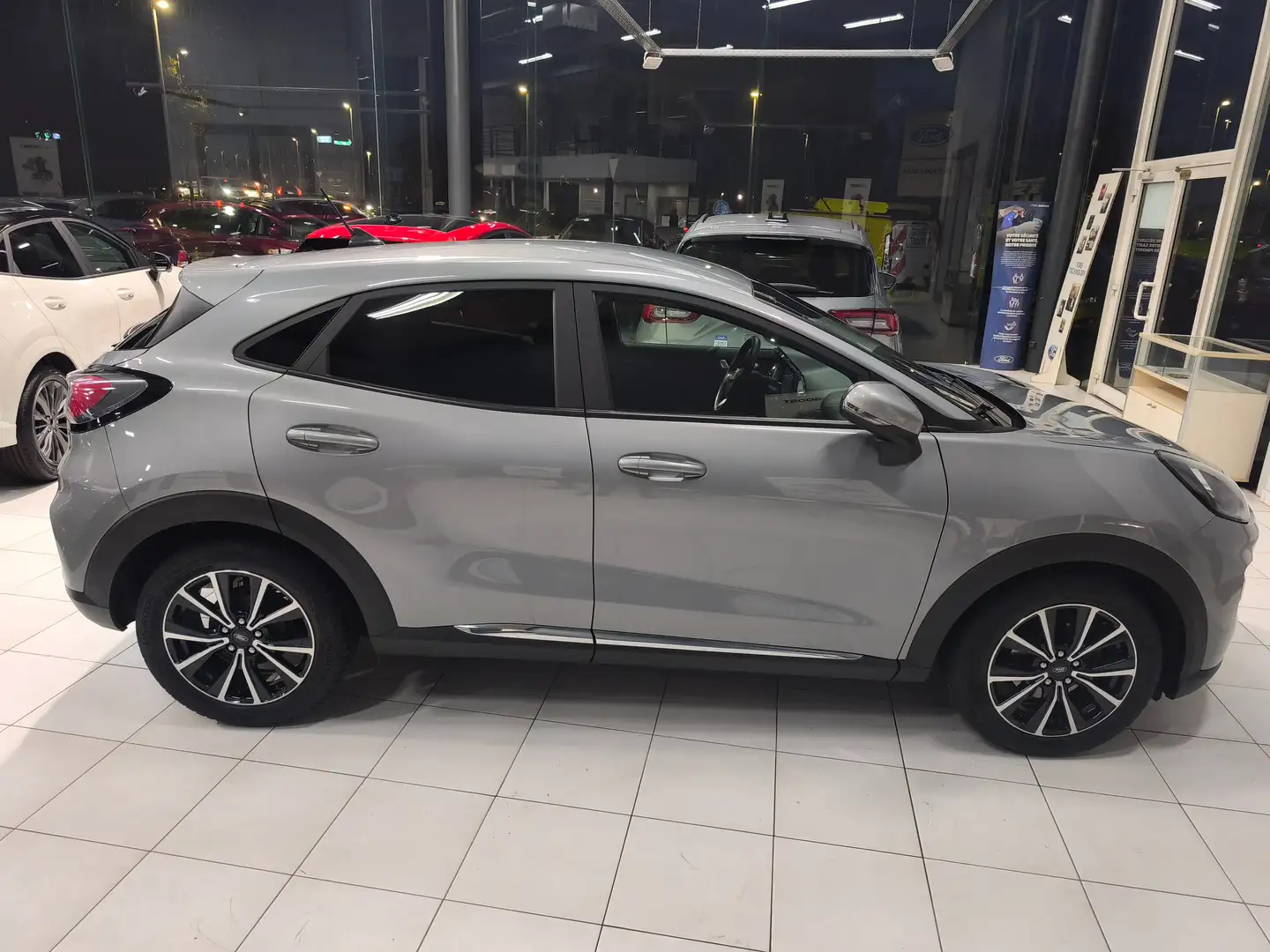 Ford Puma Puma 1.0 EcoBoost mHEV Titanium AUTOMATIQUE Gris - 2