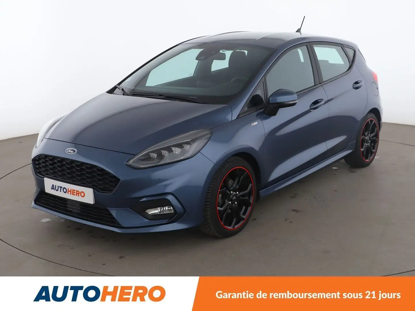 Ford Fiesta 1.0 EcoBoost ST-Line Bleu - 1