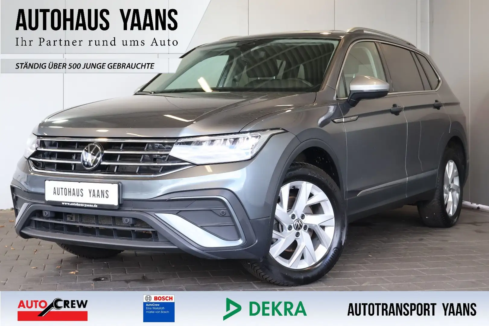 Volkswagen Tiguan Allspace 1.5 TSI Life AID+ACC+AHK+7 SITZE Grau - 1
