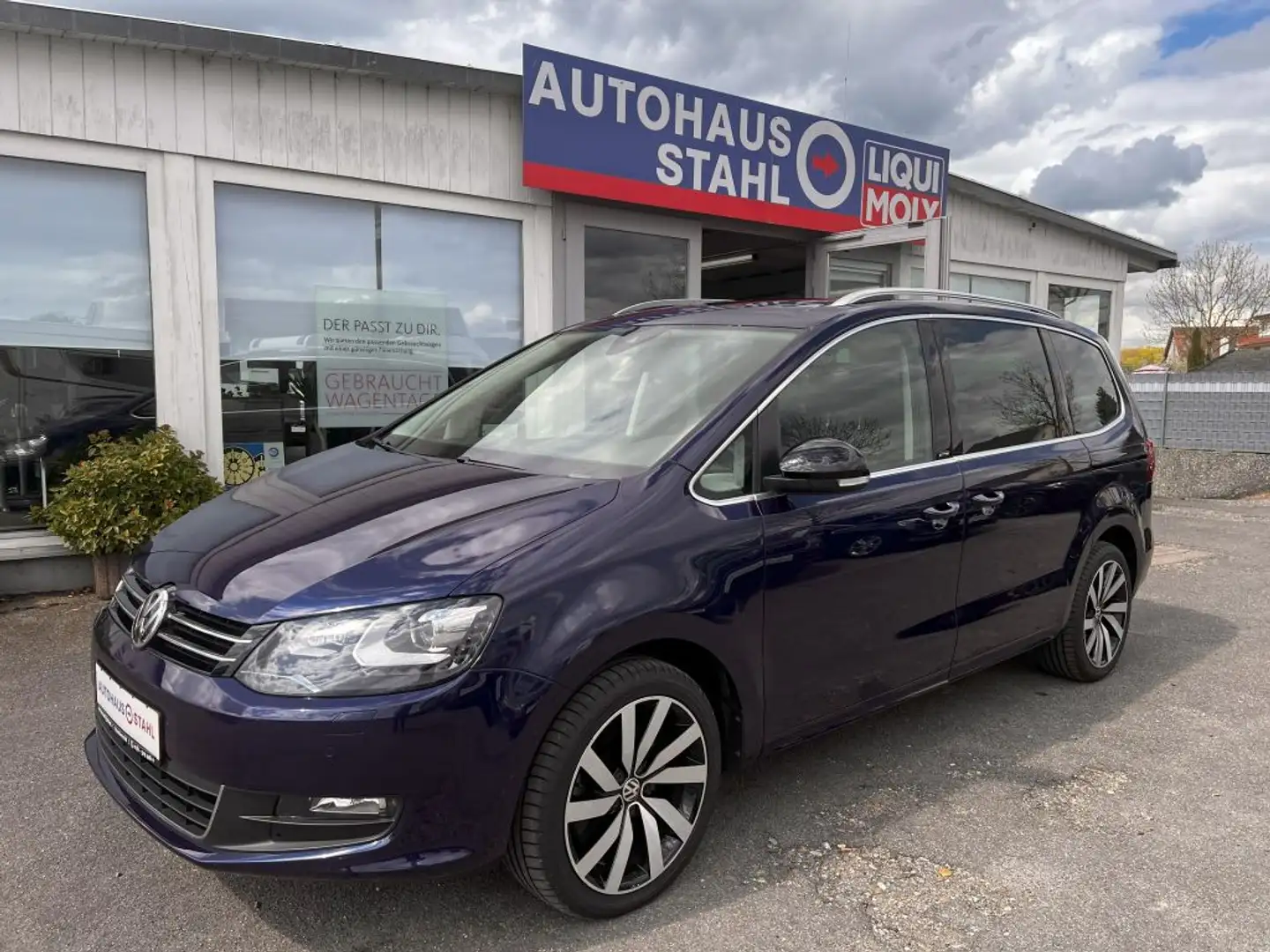 Volkswagen Sharan 1.4 TSI DSG Active Bleu - 1