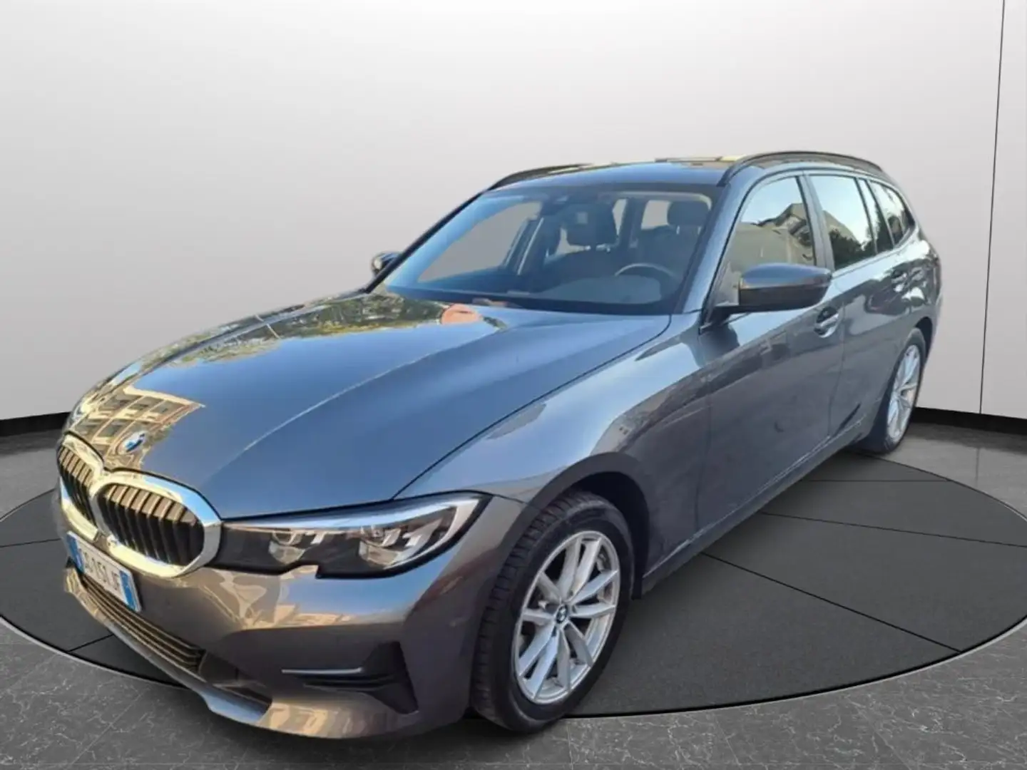BMW 318 d 48V Touring Business Advantage Certificata ITA Grigio - 1