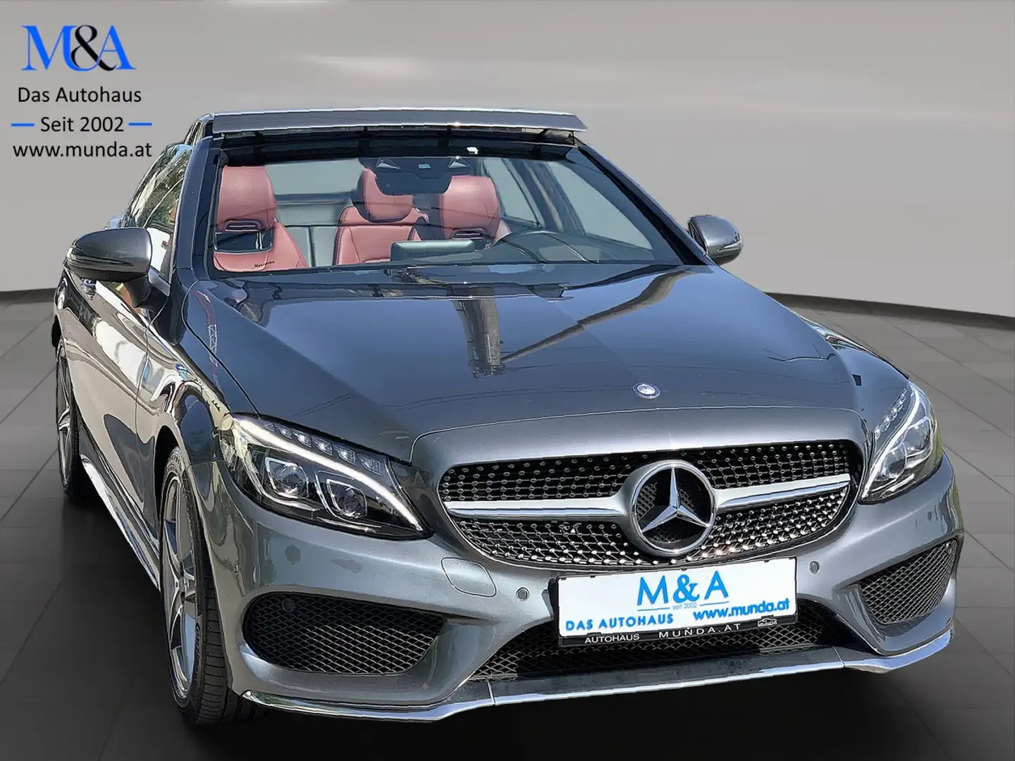 Mercedes-Benz C 250 C-Klasse d AMG Line*GARANTIE Szary - 2