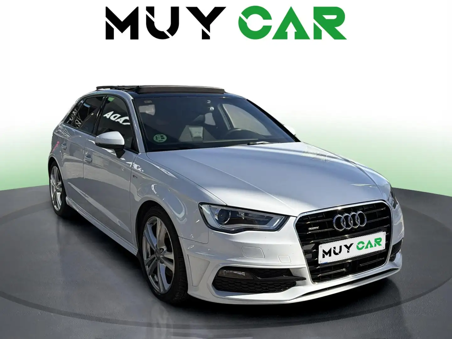 Audi A3 Sportback 2.0TDI Ambiente Q. S-T 184 Blanco - 1