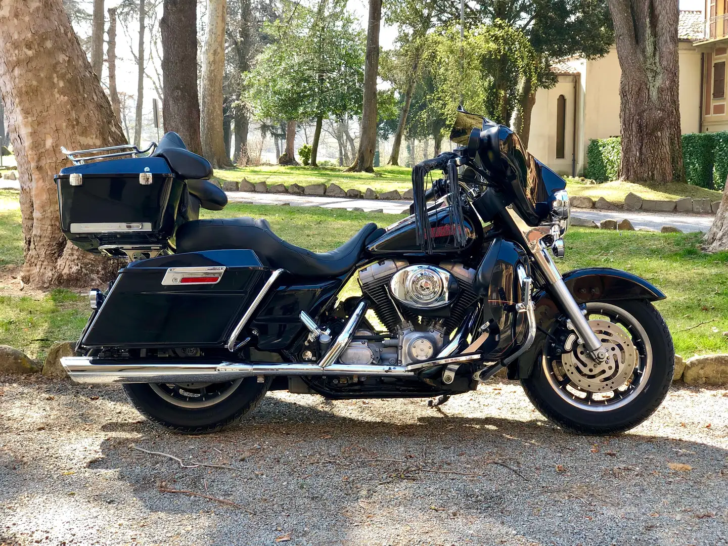 Harley-Davidson Electra Glide 1450 tour pack Negru - 1