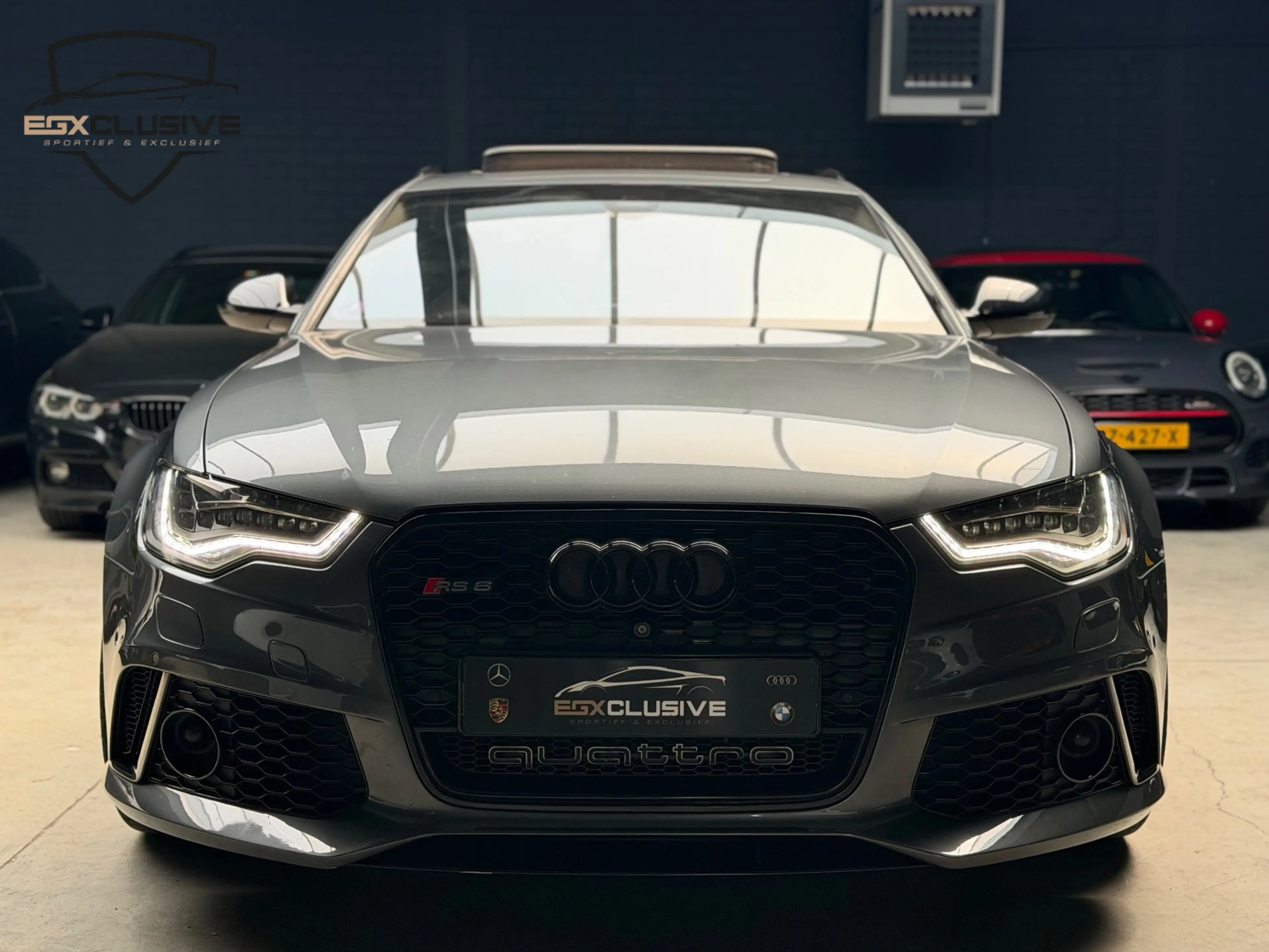 Audi RS6 Quattro Pro Line Plus PANO/CARBON/MILLTEK/360CAMER — photo 2
