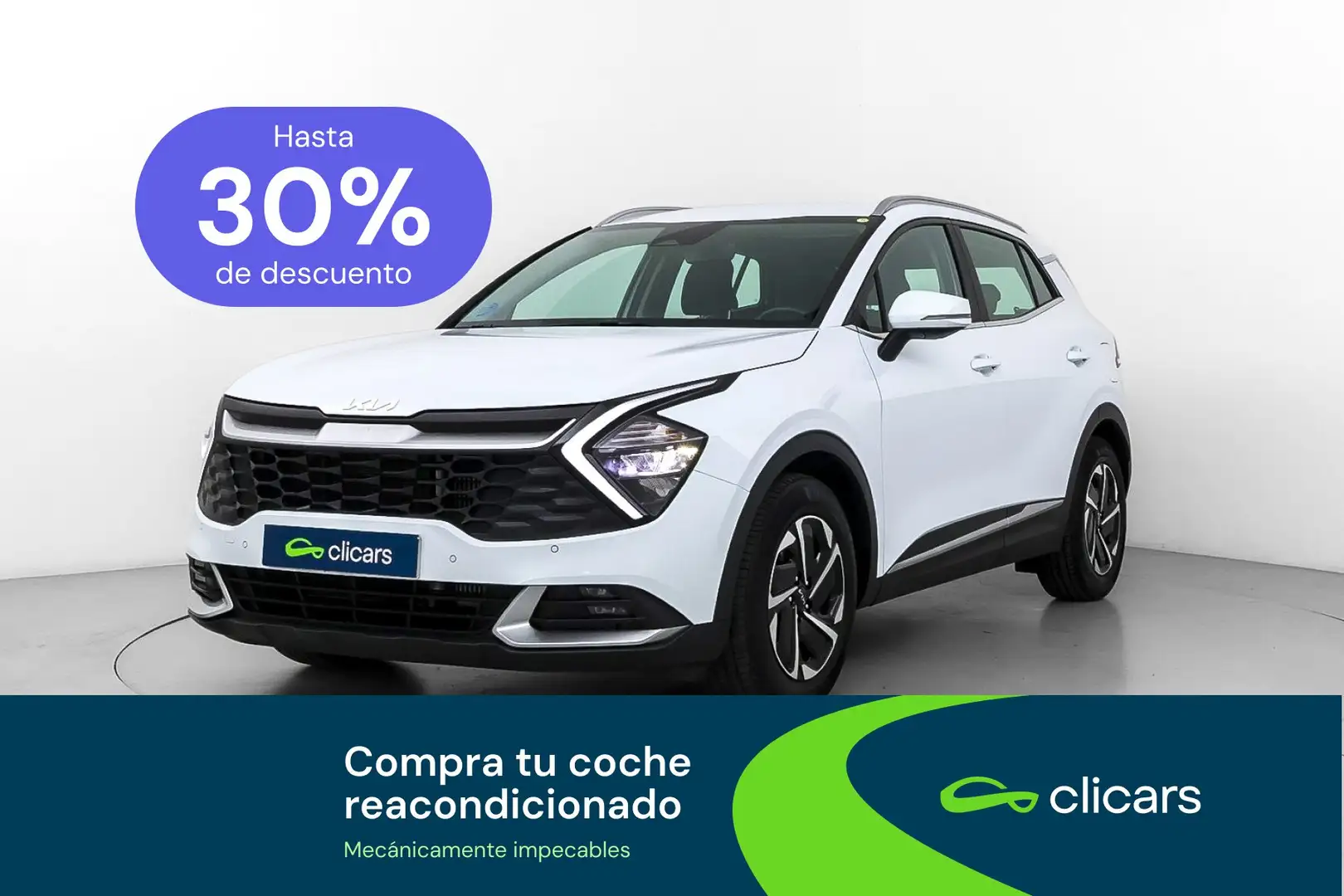 Kia Sportage 1.6 T-GDi MHEV Drive 160 Blanco - 1