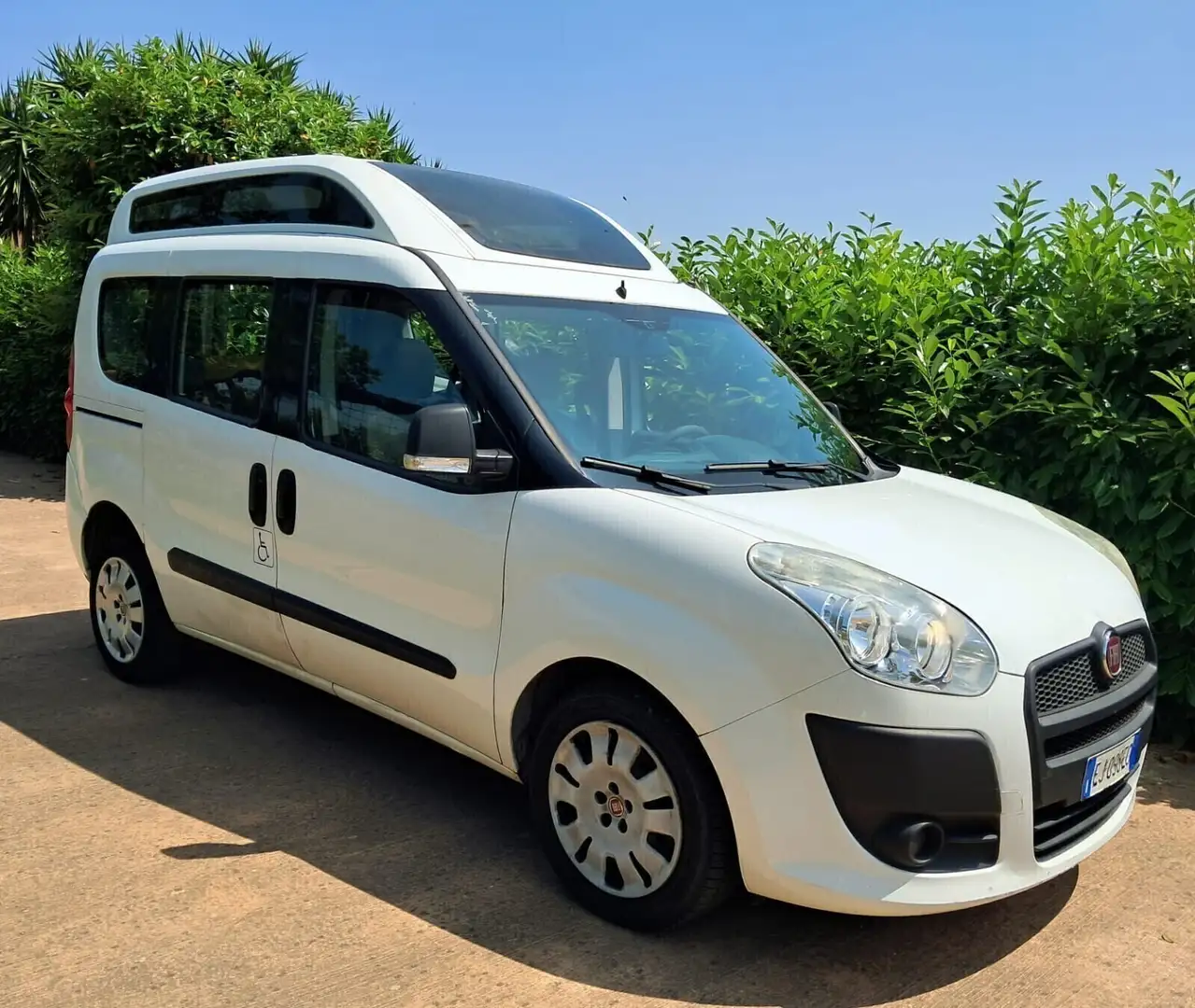 Fiat Doblo Doblò 1.6 TETTO ALTO TRASPORTO DISABILI Bianco - 1