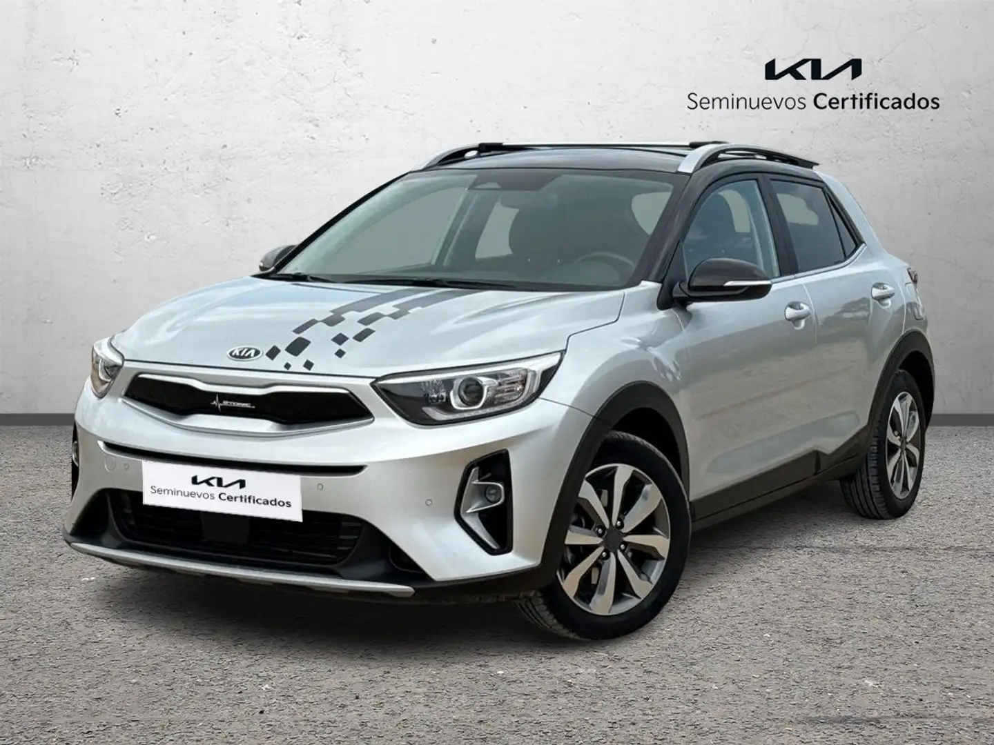 Kia Stonic 1.2 DPi Drive Gris - 1