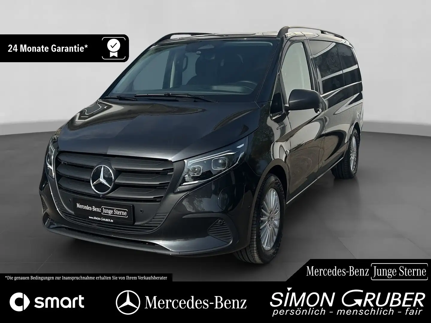 Mercedes-Benz eVito 129 Tour Pro Lang 8Sitze MBeam Distronic Grau - 1