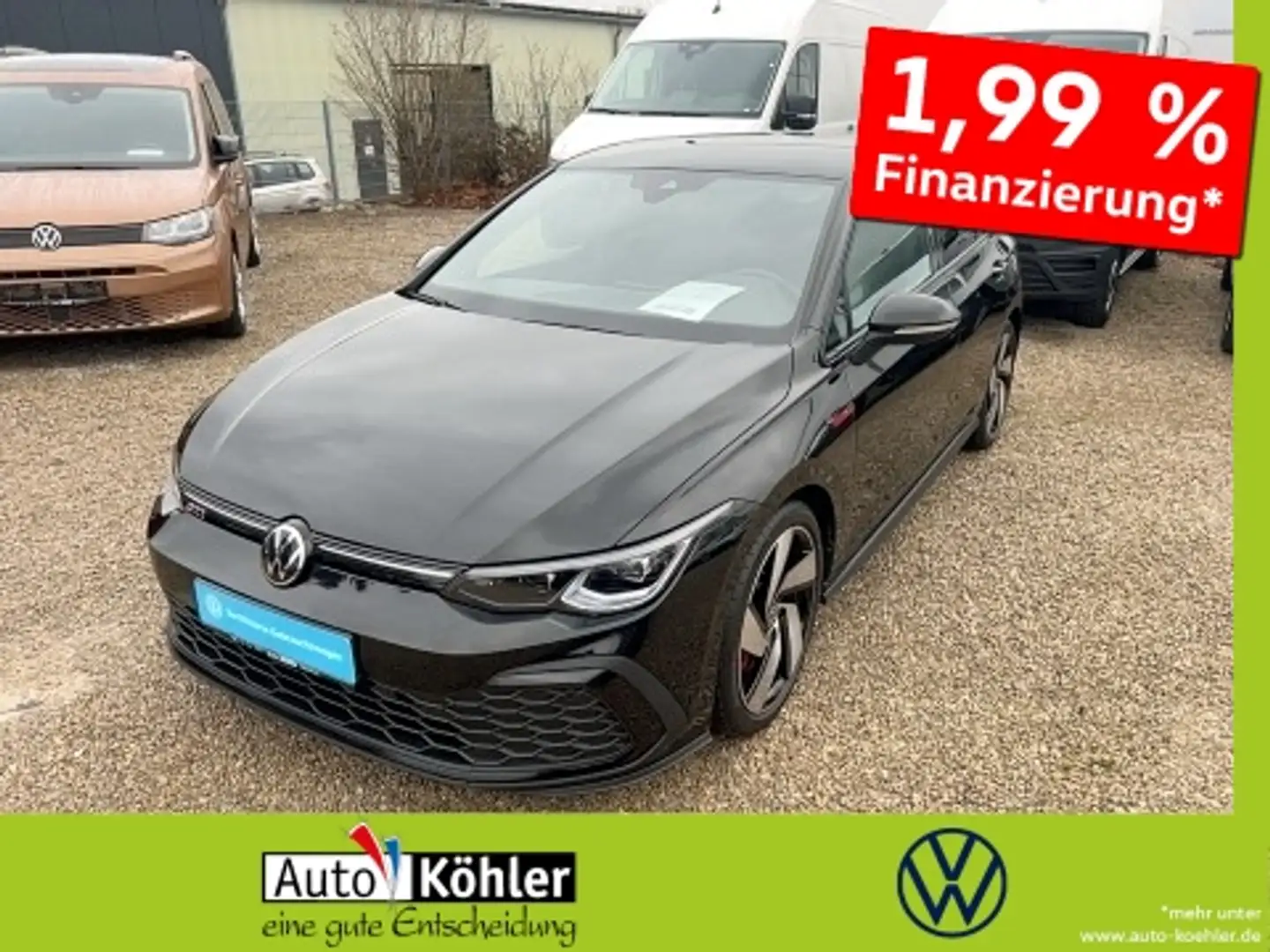 Volkswagen Golf GTI DSG LED-Matrixsch. m. Dynamic Light Assist Schwarz - 1