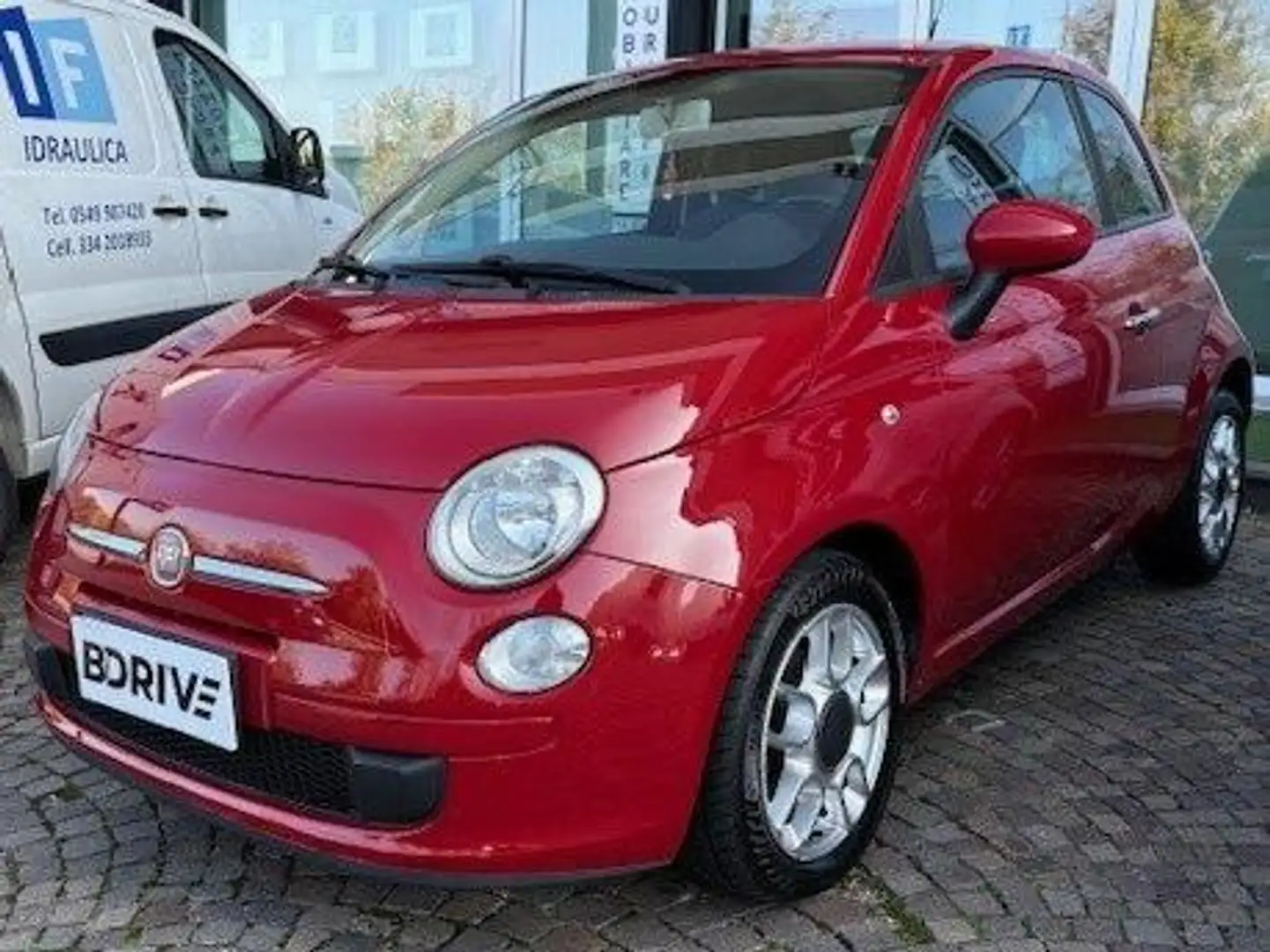 Fiat 500 500 1.3 mjt 16v Lounge 75cv Rouge - 1