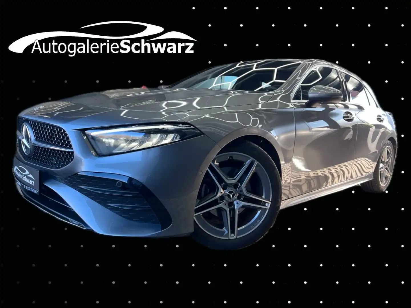 Mercedes-Benz A 200 7G AMG-LINE ADV-PLUS DIST+KAM KEY+DWA AMBT Gris - 1