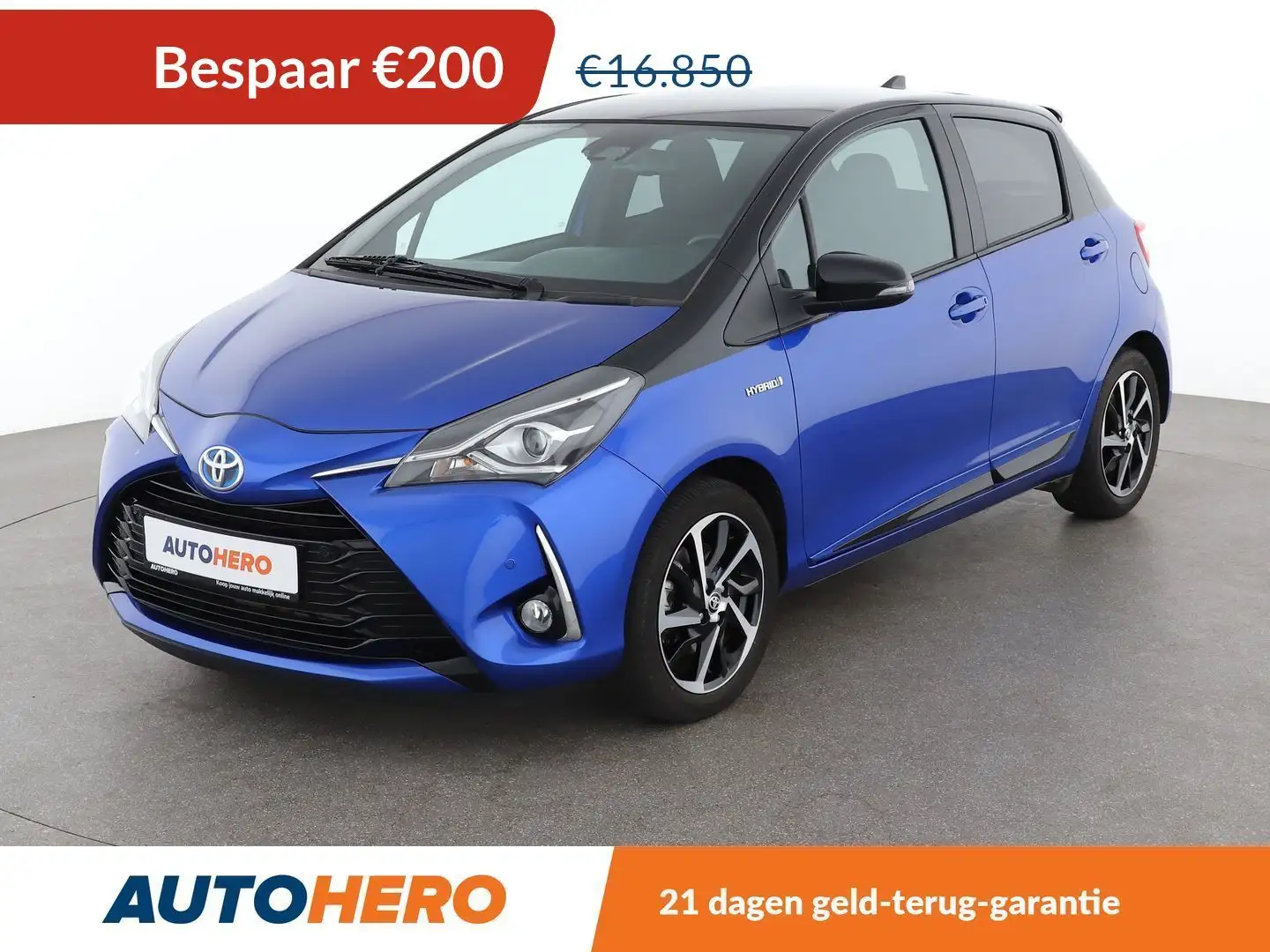 Toyota Yaris 1.5 Hybrid Style Selection Blauw - 1