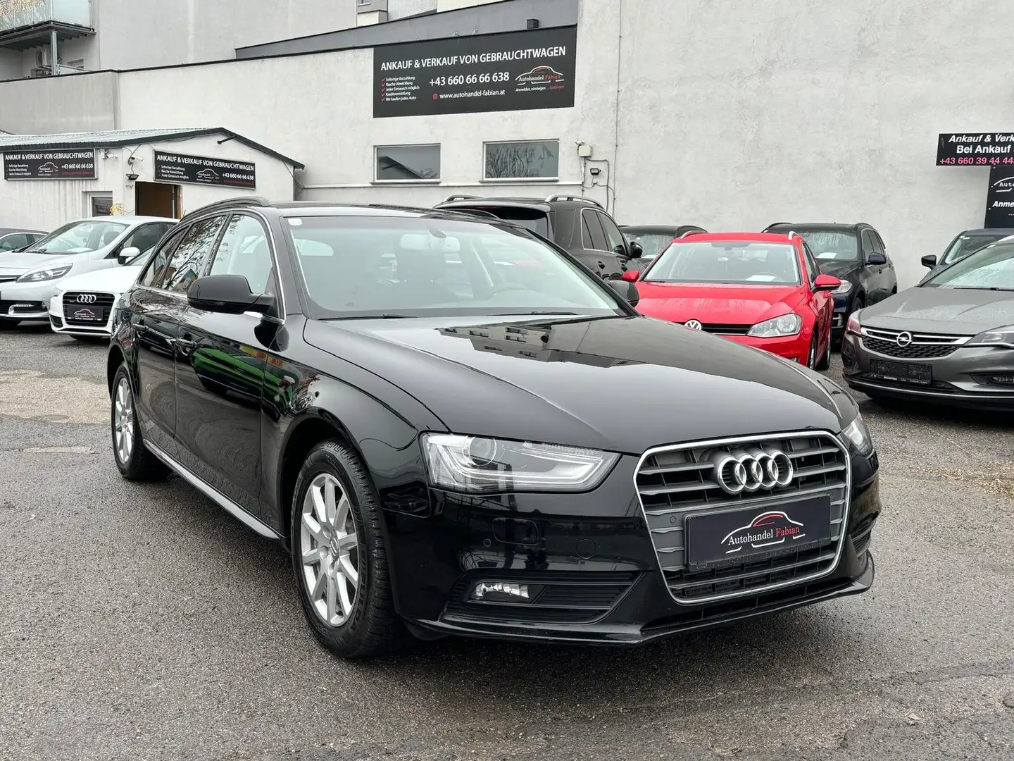 Audi A4 Avant 2,0 TDI Style 120PS Pickerl Parkhilf Sitzhei Noir - 1