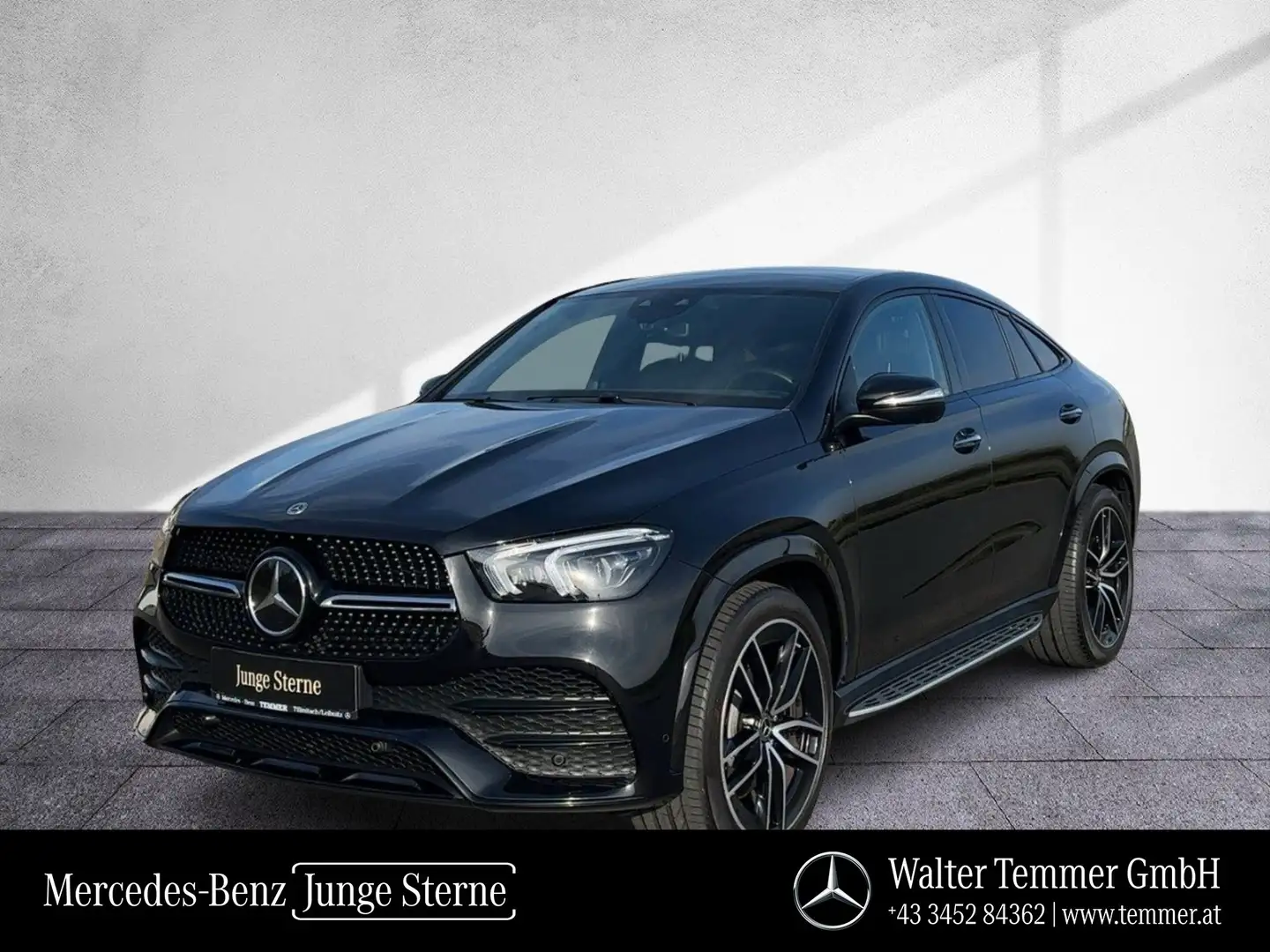 Mercedes-Benz GLE 400 d 4M Coupe NP:120.749 AMG PREM+ AIR DISTR Schwarz - 1