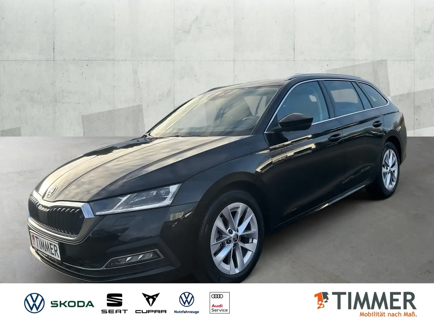 Skoda Octavia Combi 1.5 TSI STYLE +MATRIX +ACC +RKAM +HuD +NAVI Schwarz - 1