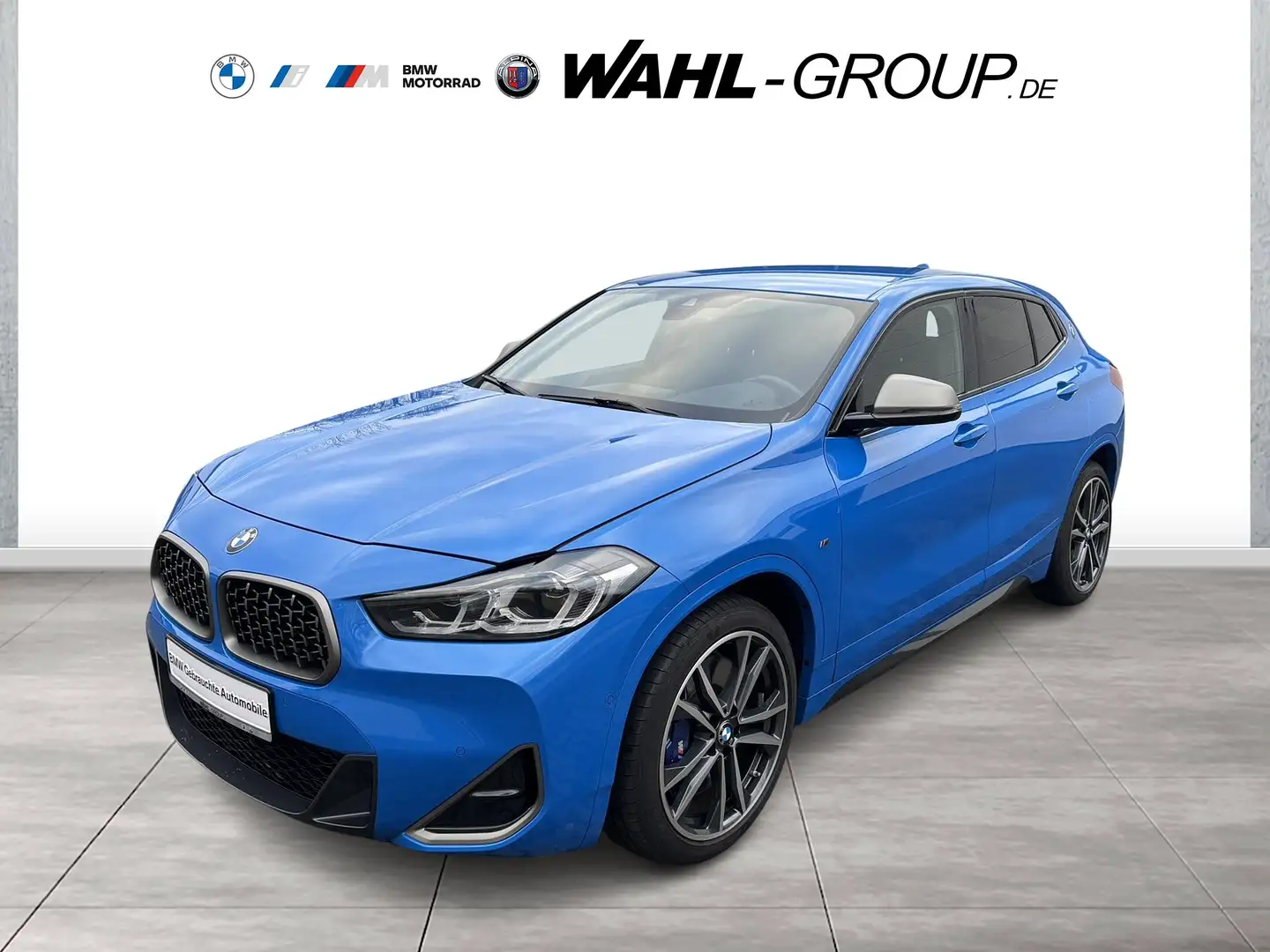 BMW X2 M 35i NAVI LED GRA RFK PDC PARKASSIST DAB Blau - 1