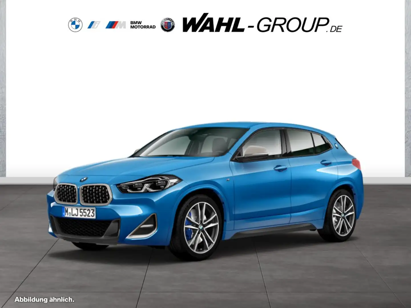 BMW X2 M 35i NAVI LED GRA RFK PDC PARKASSIST DAB Azul - 1