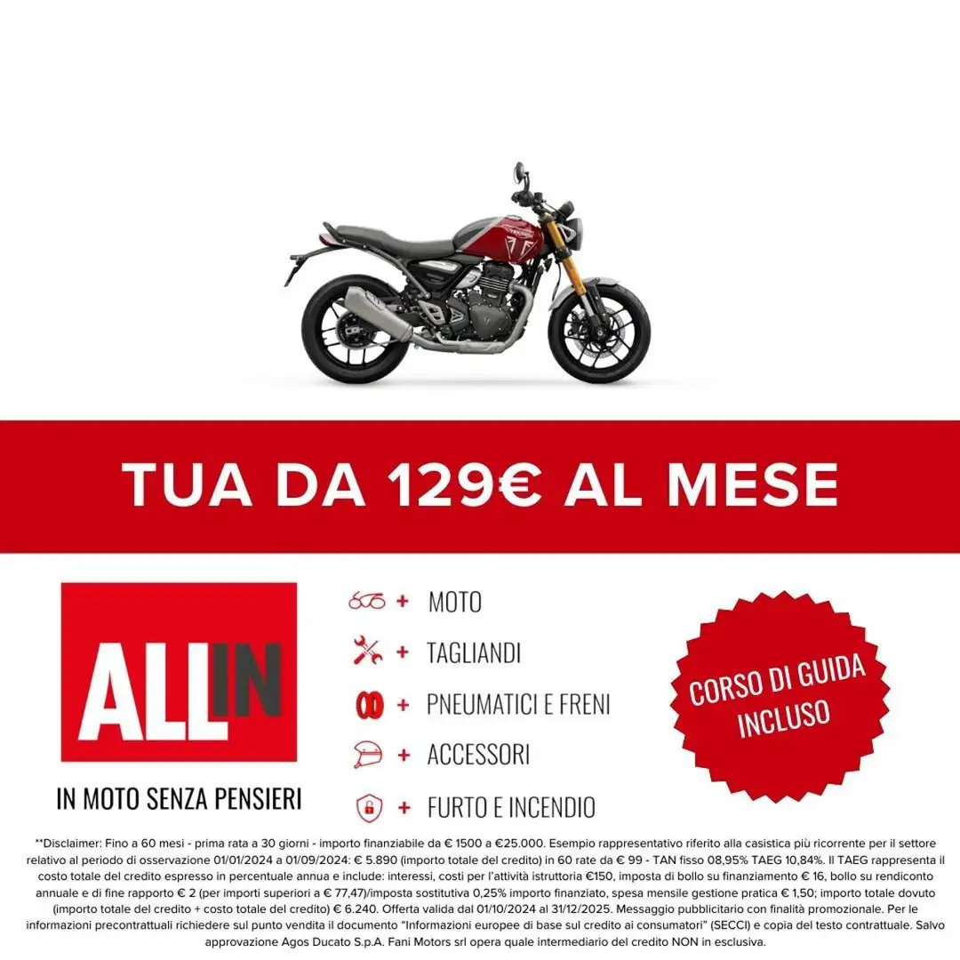 Triumph Speed 400 SPEED 400 Rosso - 2