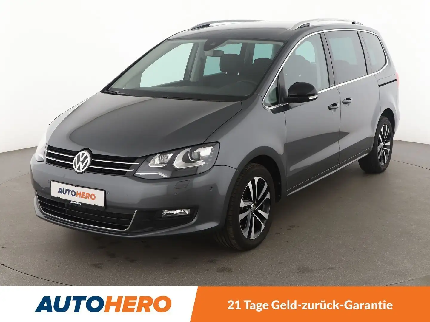 Volkswagen Sharan 2.0 TDI IQ.DRIVE Aut.*7-SITZER*SPUR*NAVI*ACC*PDC* Grau - 1