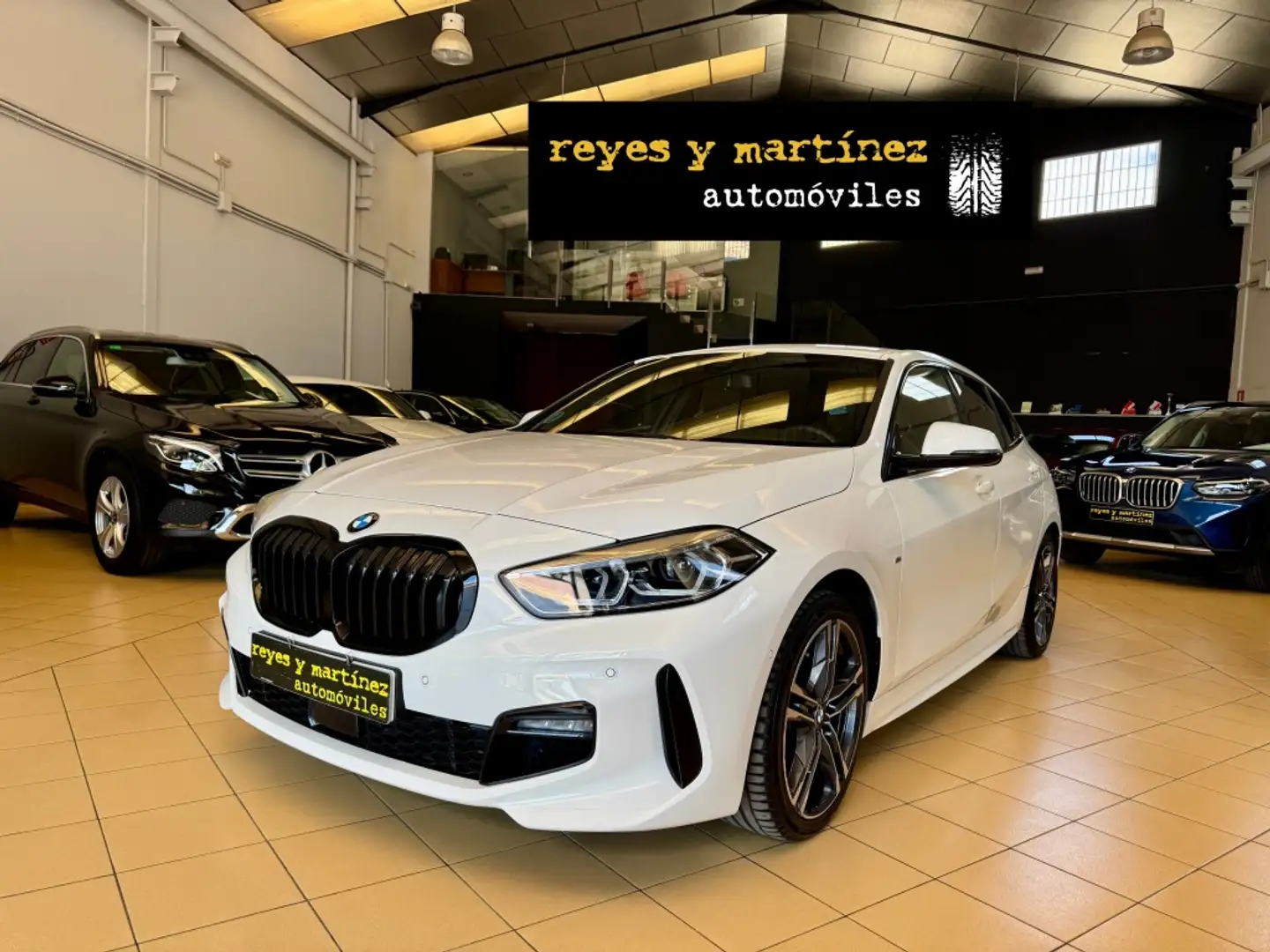 BMW 1er M Coupé 118iA Sport Pro Blanco - 1