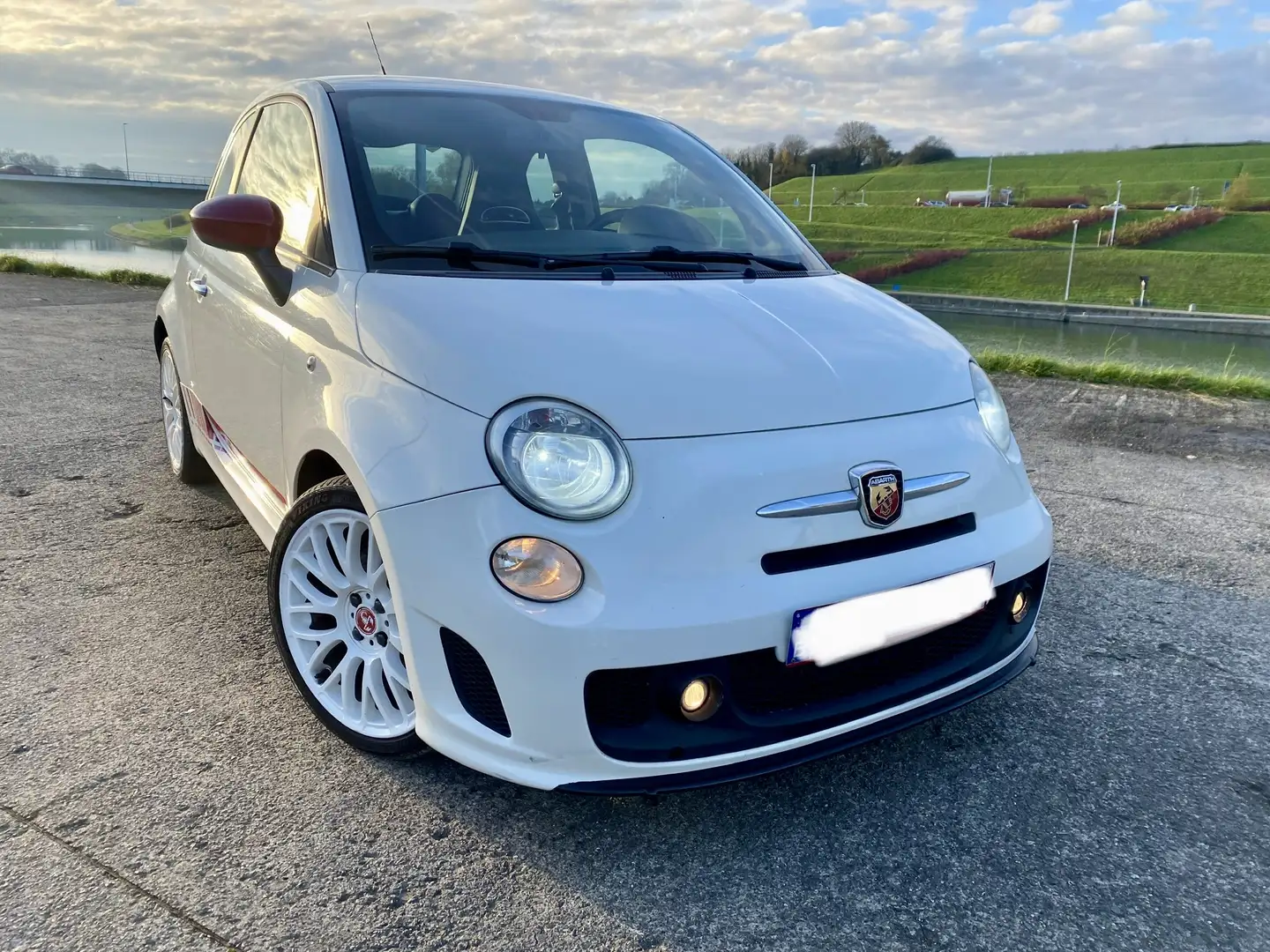 Fiat 500 Abarth Blanco - 1
