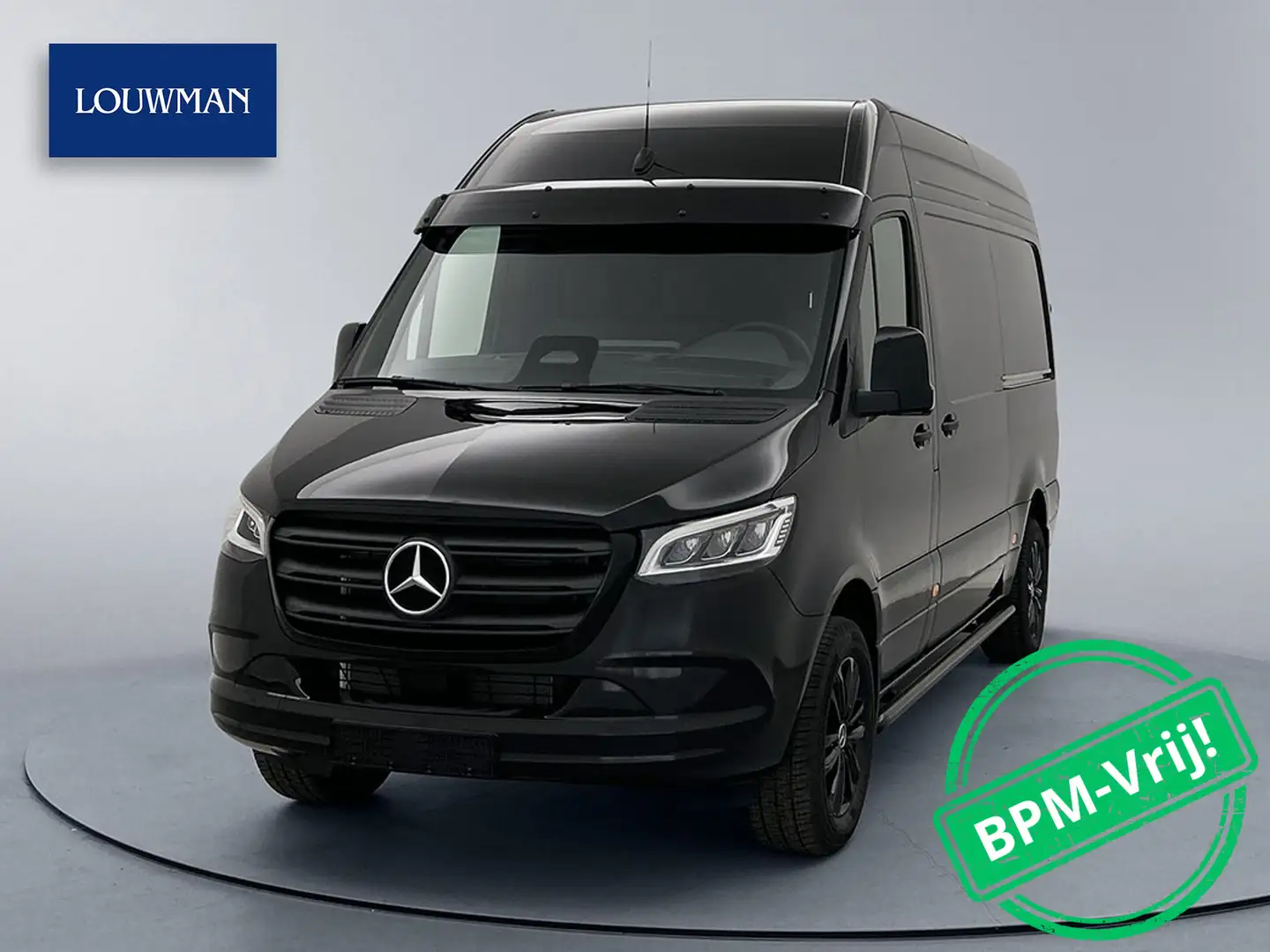 Mercedes-Benz Sprinter 319CDI 190PK L2H2 30 YEAR EDITION BPM VRIJ | Leder Nero - 1