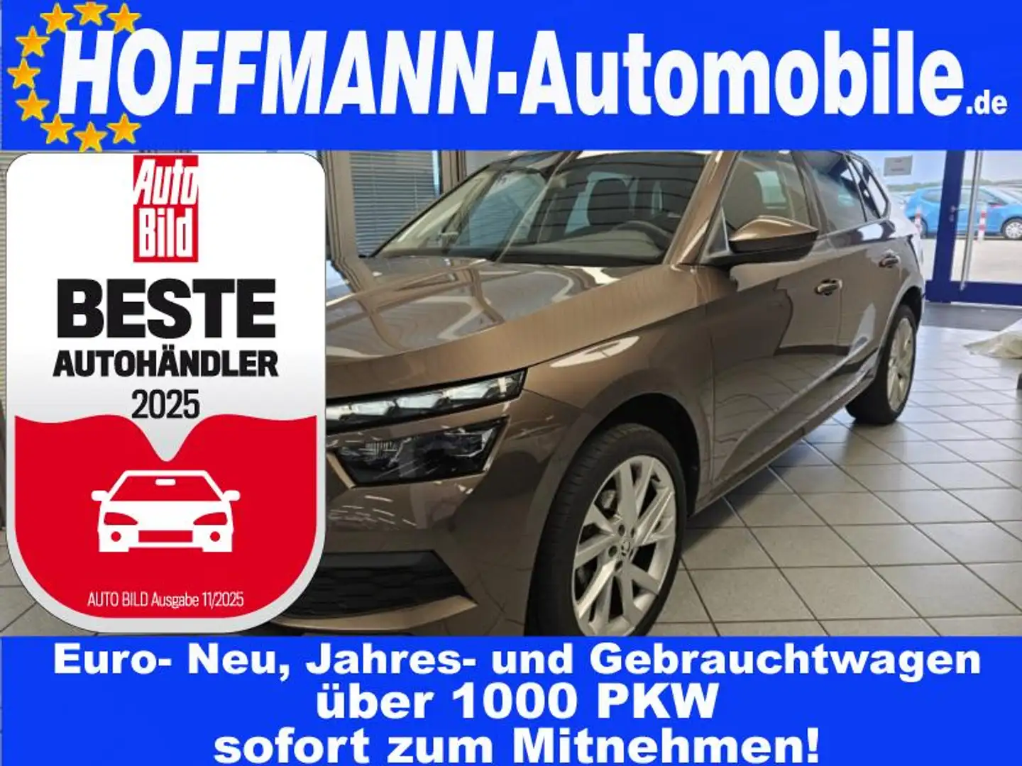 Skoda Kamiq AHK,Navi,LED,Kamera,Klimaautomatik Braun - 1
