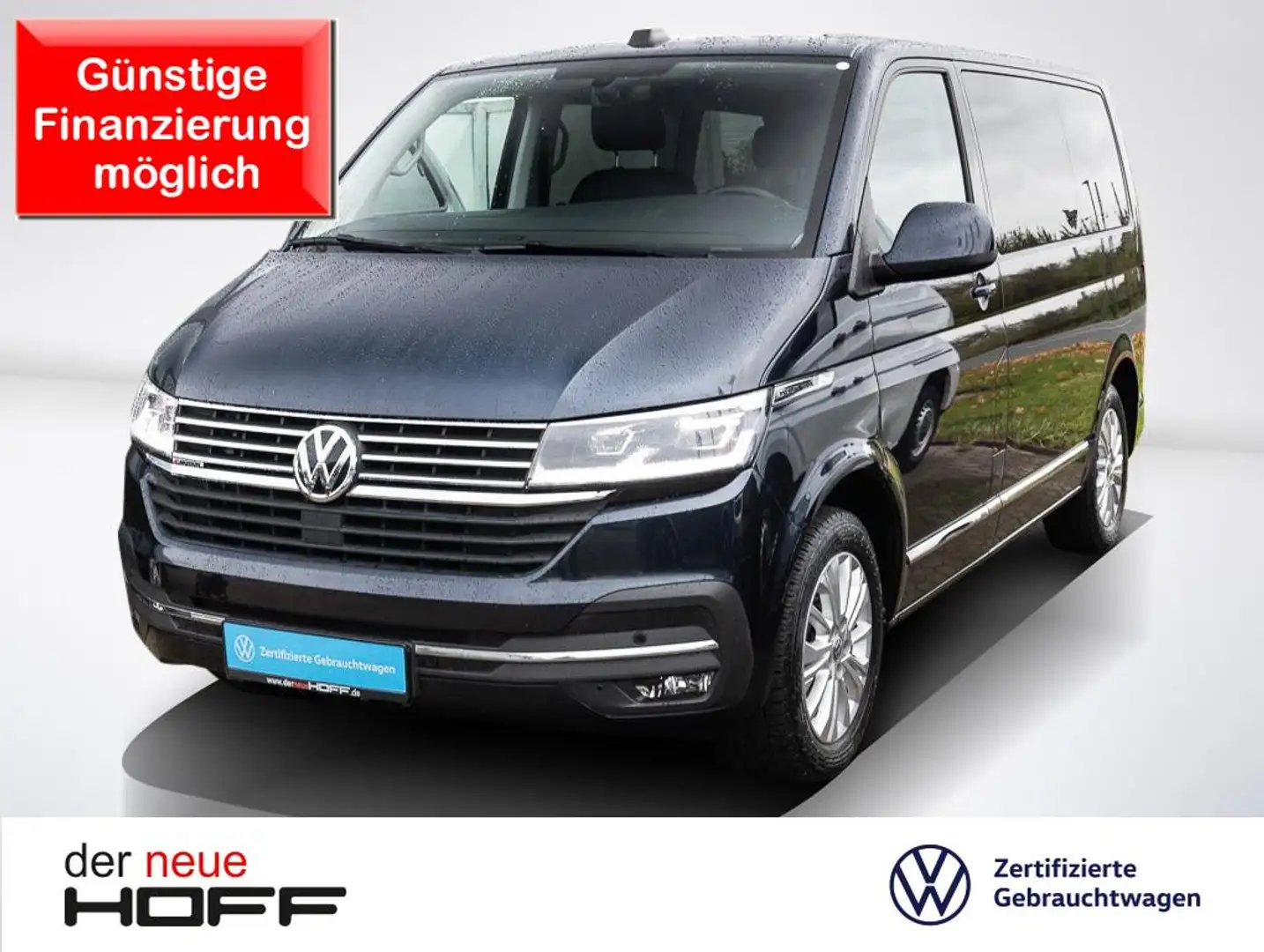 Volkswagen T6.1 Multivan 6.1 TDI 4M Comfortl. AHK LED Kam. el.Tür Blau - 1