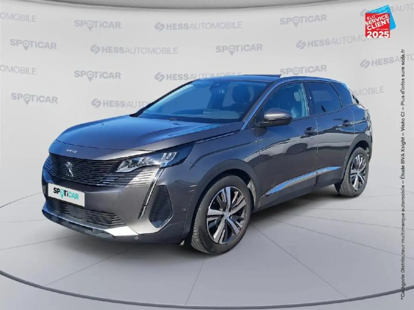 Peugeot 3008 1.2 PureTech 130ch S/S Allure GPS Camera Gris - 1