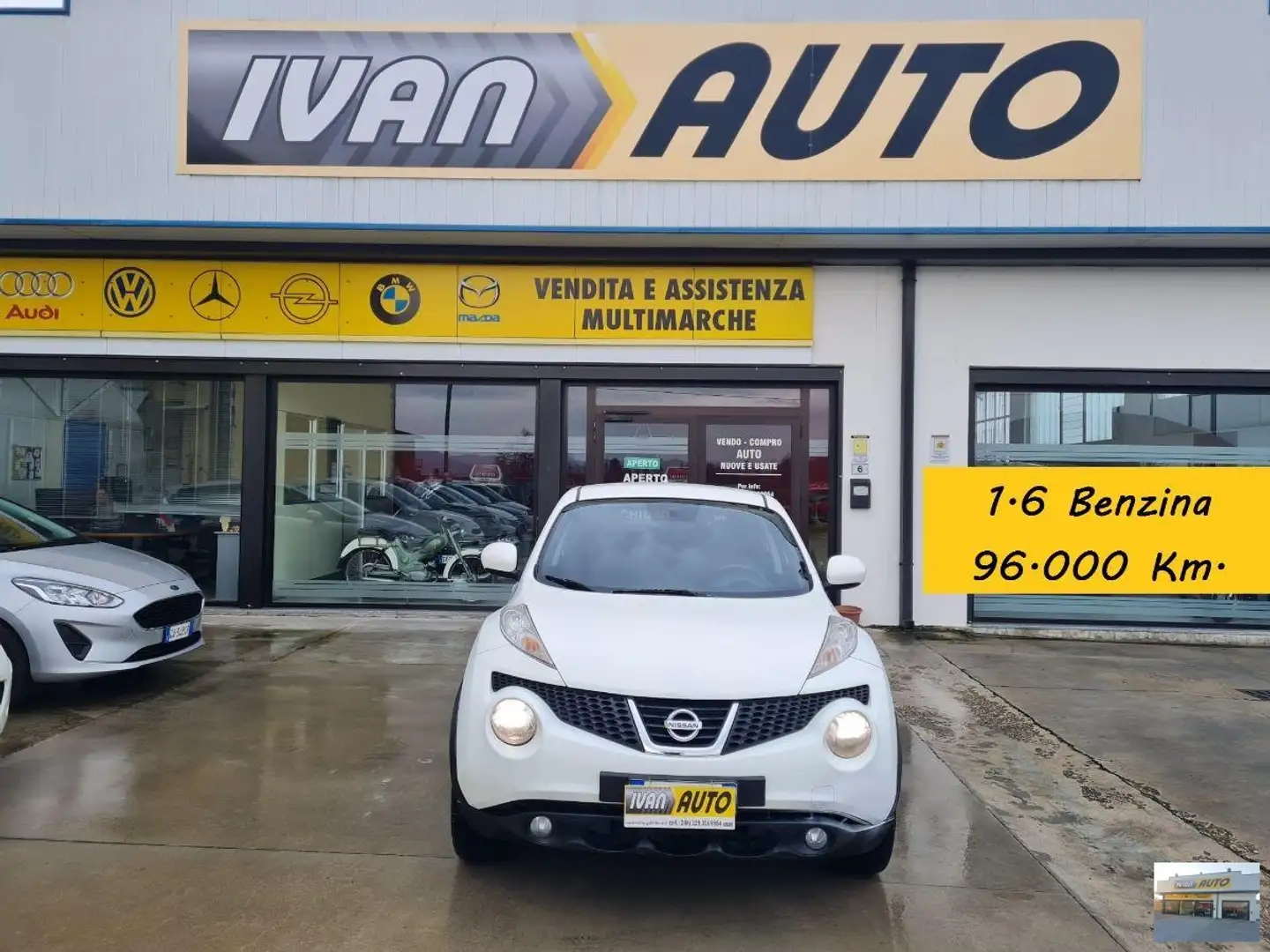 Nissan Juke 1.6 BENZINA-96.000 KM-Neopatentati Bianco - 1