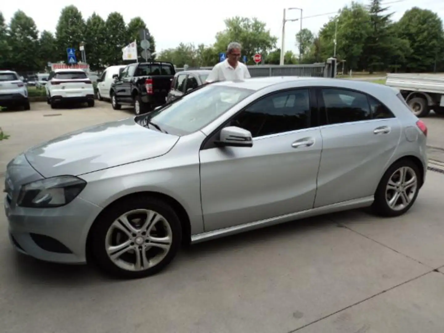 Mercedes-Benz A 160 dark night edition Grigio - 1