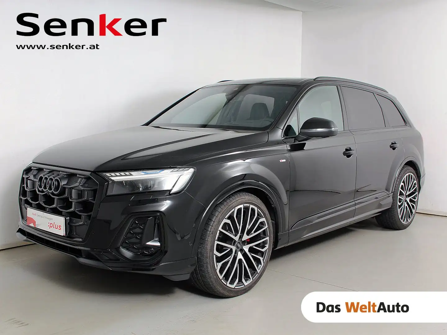 Audi Q7 50 TDI quattro S line Noir - 1