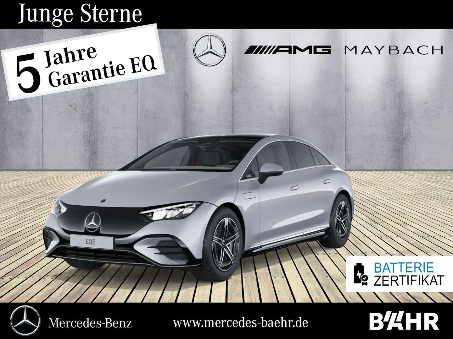Mercedes-Benz EQE 300 EQE 300 AMG/MBUX/Pano/"Flex-Bonus" - 3.850 Euro! Silber - 1
