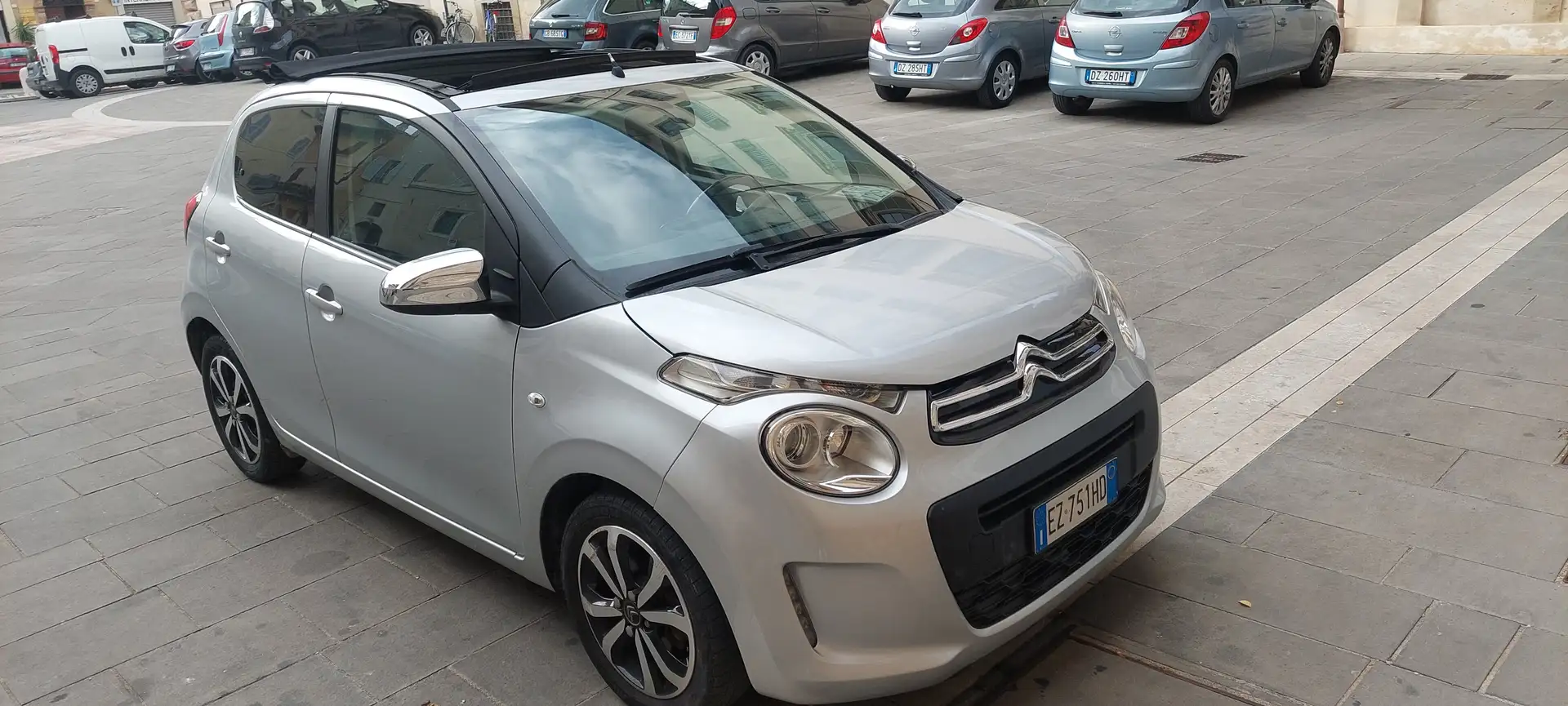 Citroen C1 C1 II 2015 5p 1.2 puretech Shine Argento - 2